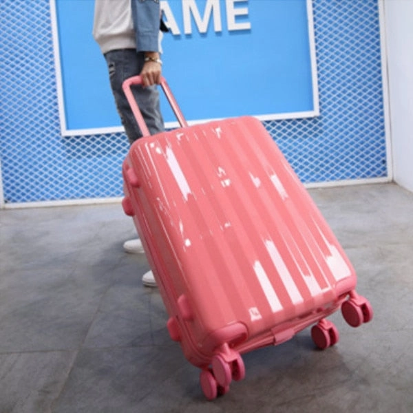 Abs Pc Powder Trolley Case,Computer Box Universal Wheel Lock Luggage,Business Trolley Case