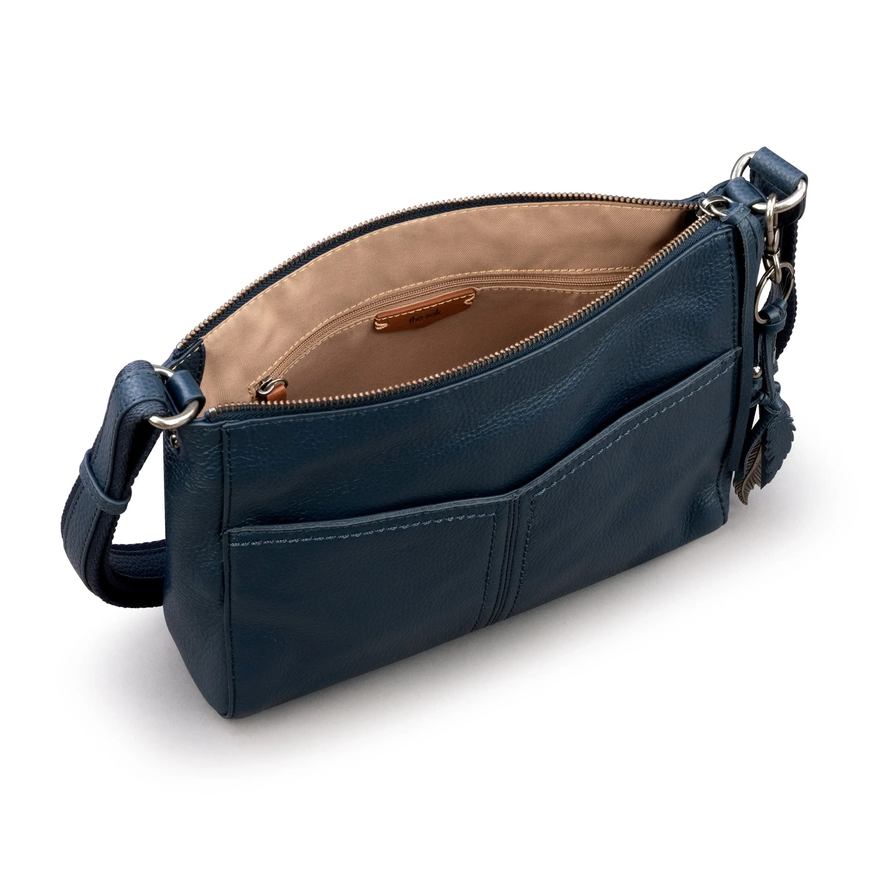 Alameda Crossbody - Leather - Indigo