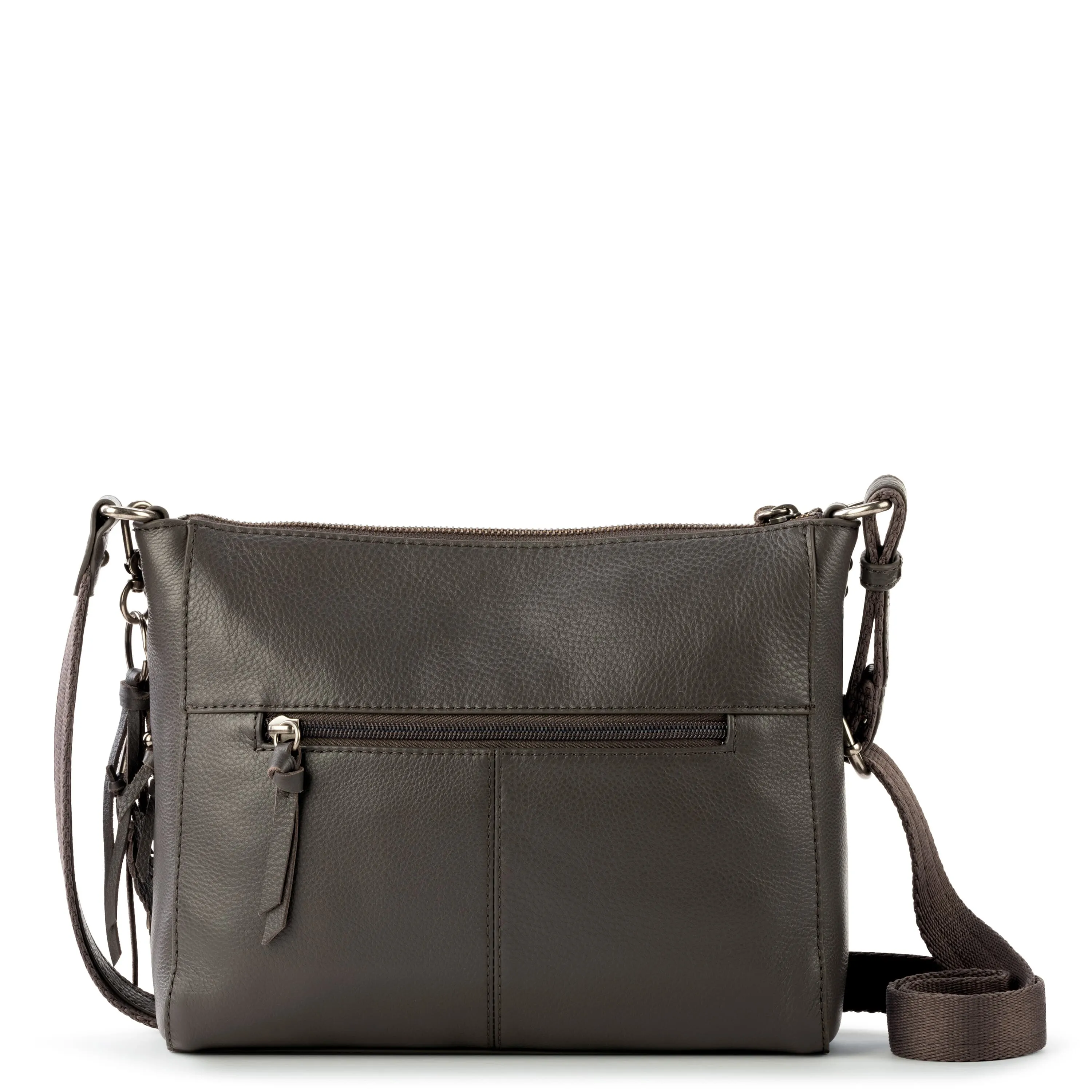 Alameda Crossbody - Leather - Slate