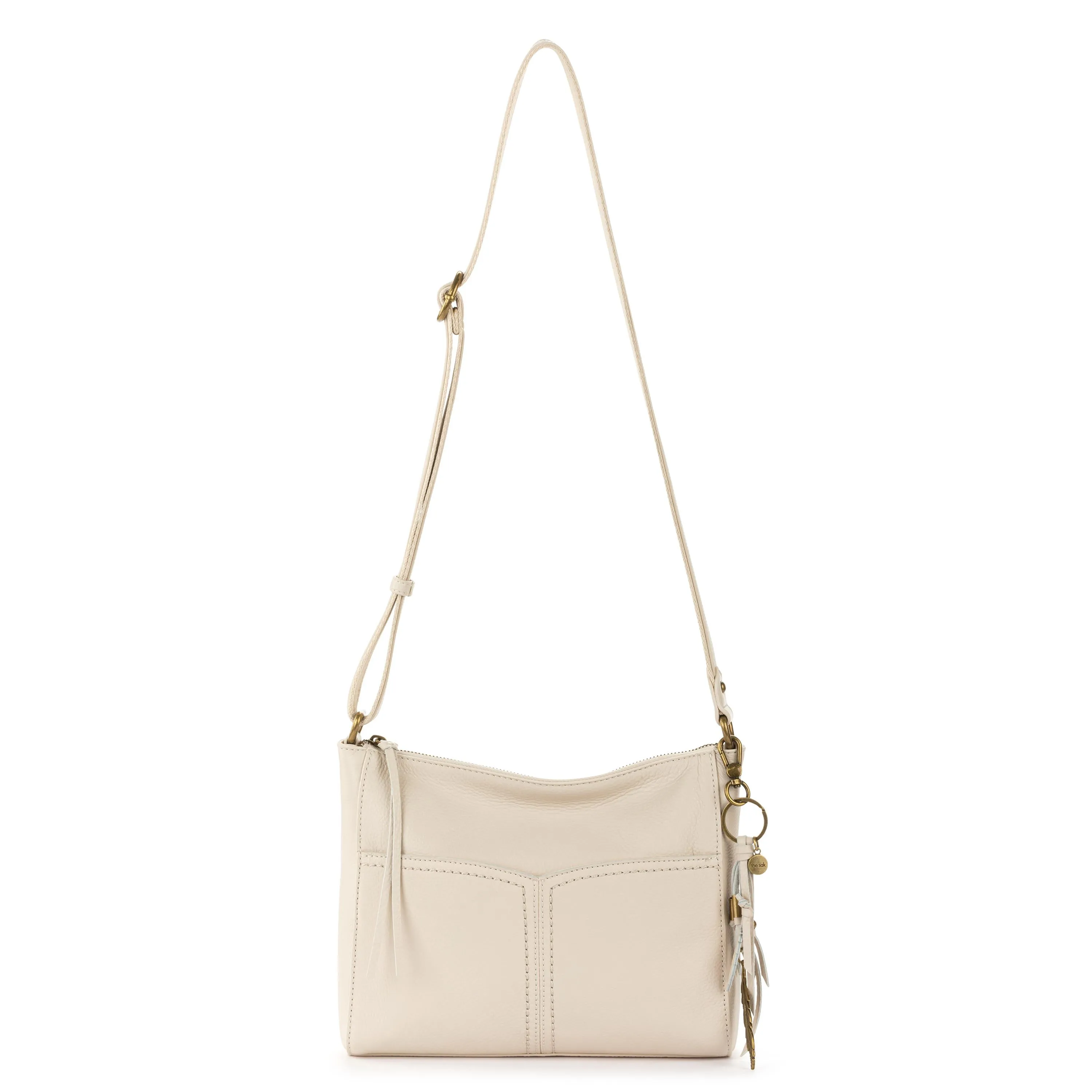 Alameda Crossbody - Leather - Stone