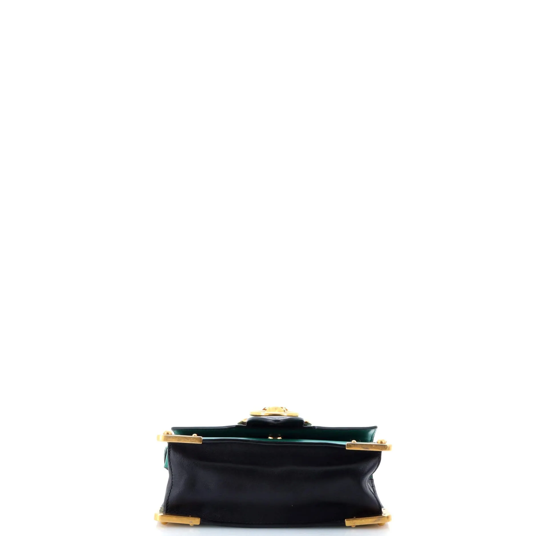 Animalier Cahier Crossbody Bag City Calf and Saffiano Small