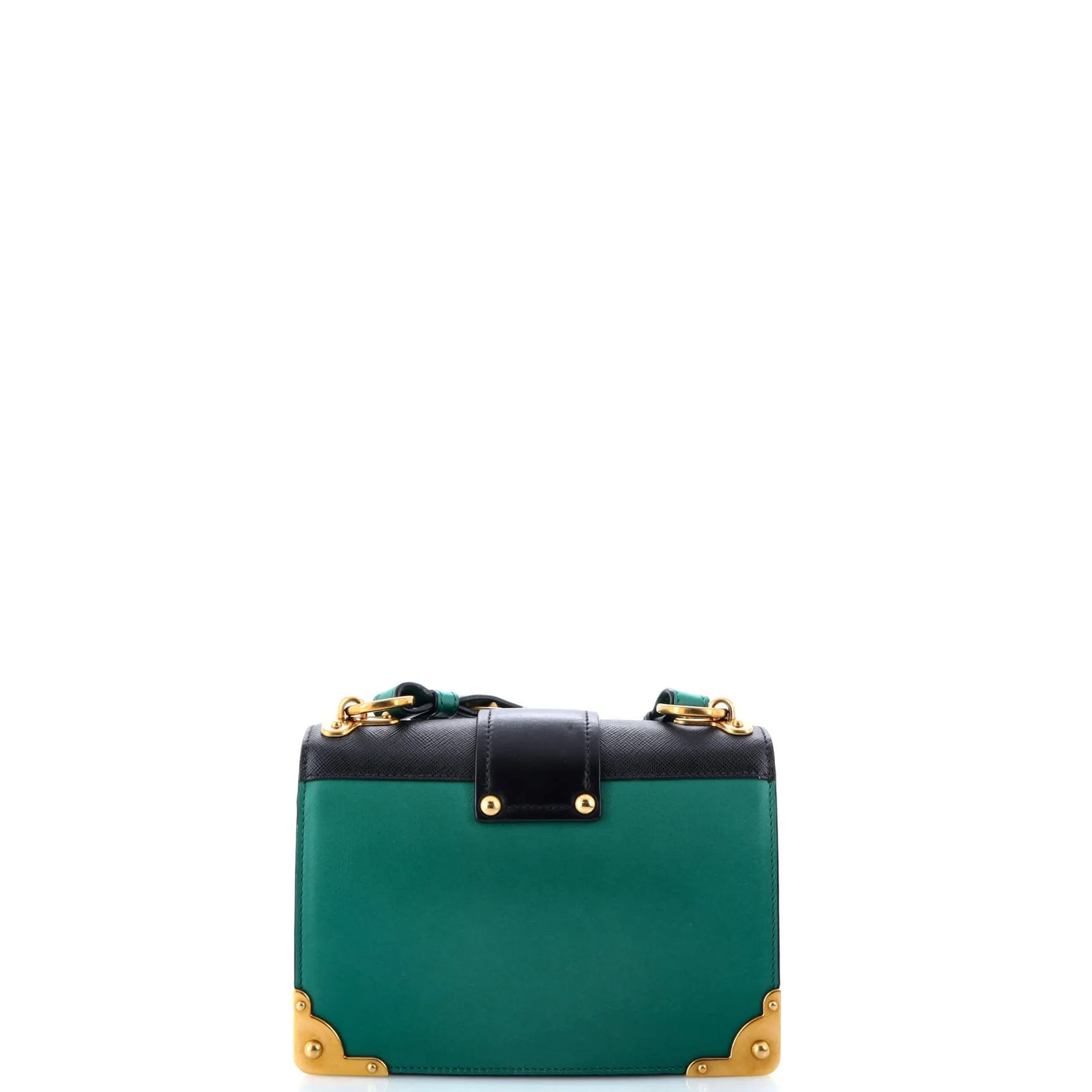 Animalier Cahier Crossbody Bag City Calf and Saffiano Small