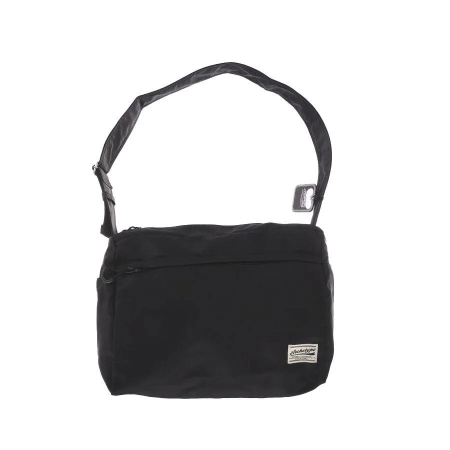 ARCHETYPE Oversize2.0 Nylon Shoulder Bag Black