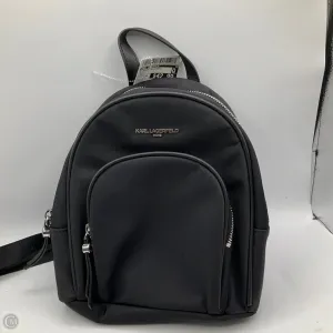 Backpack Designer By Karl Lagerfeld, Size: Small