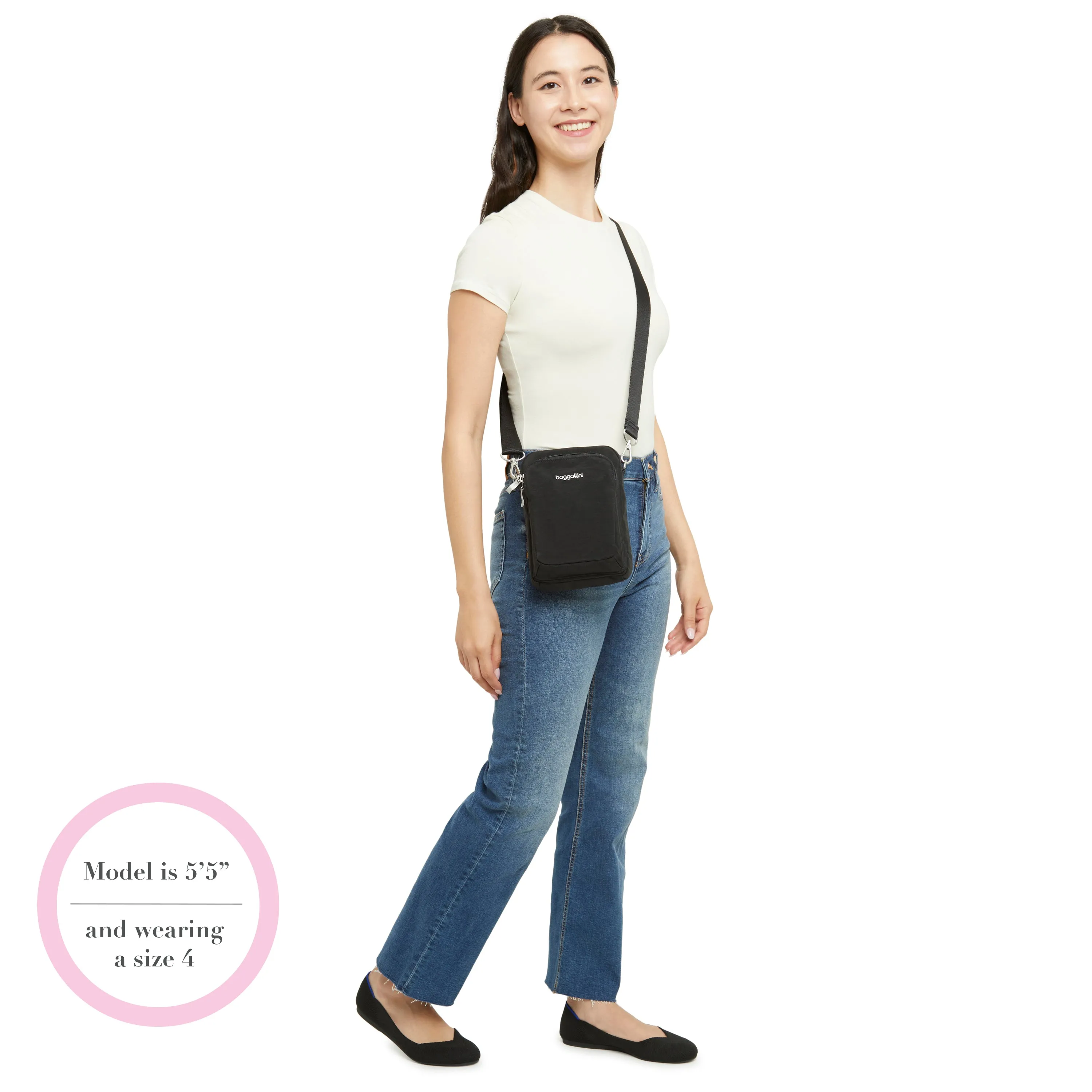 baggallini Women's Modern Everywhere Explorer Crossbody