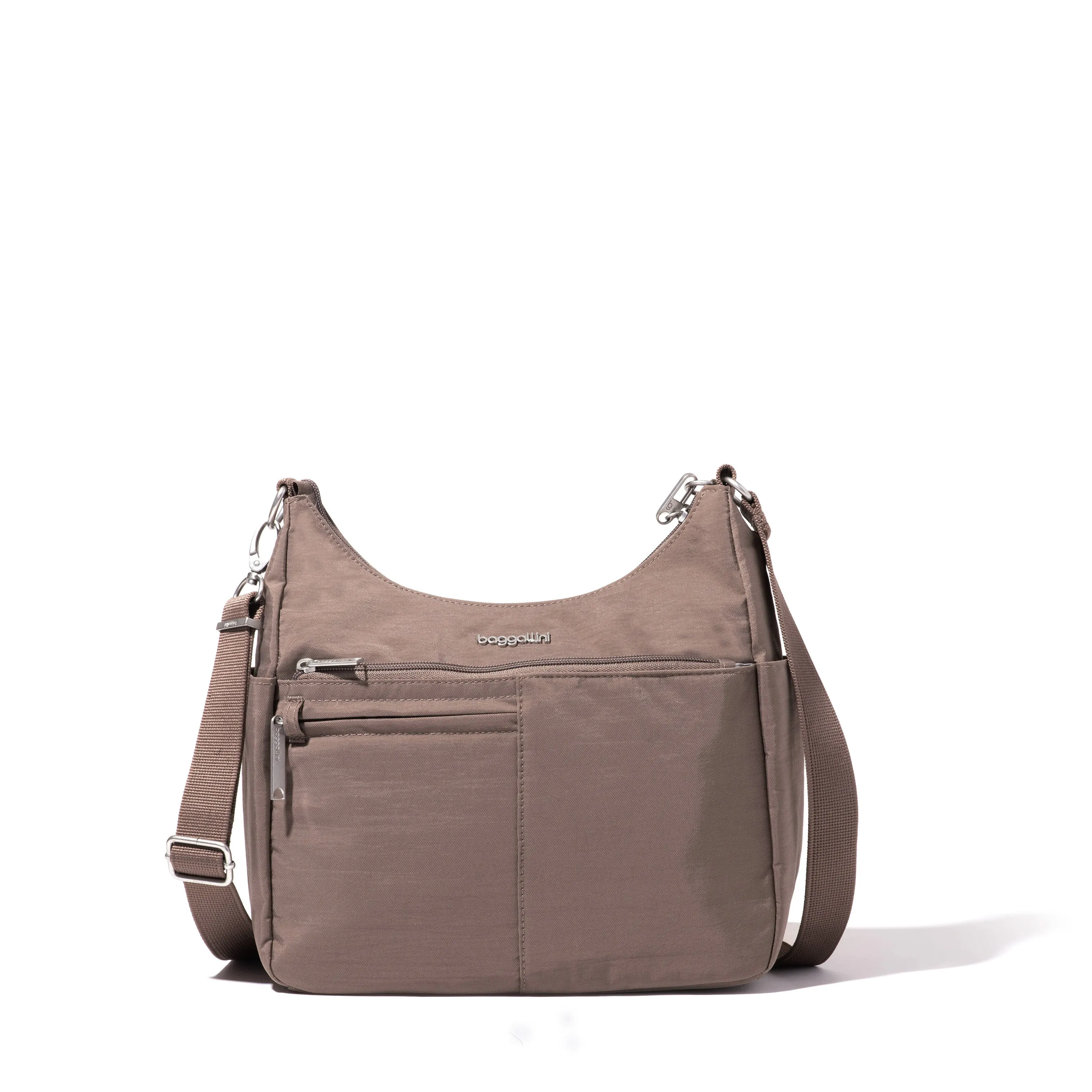 baggallini Women's Securtex Anti-Theft Free Time Crossbody Bag