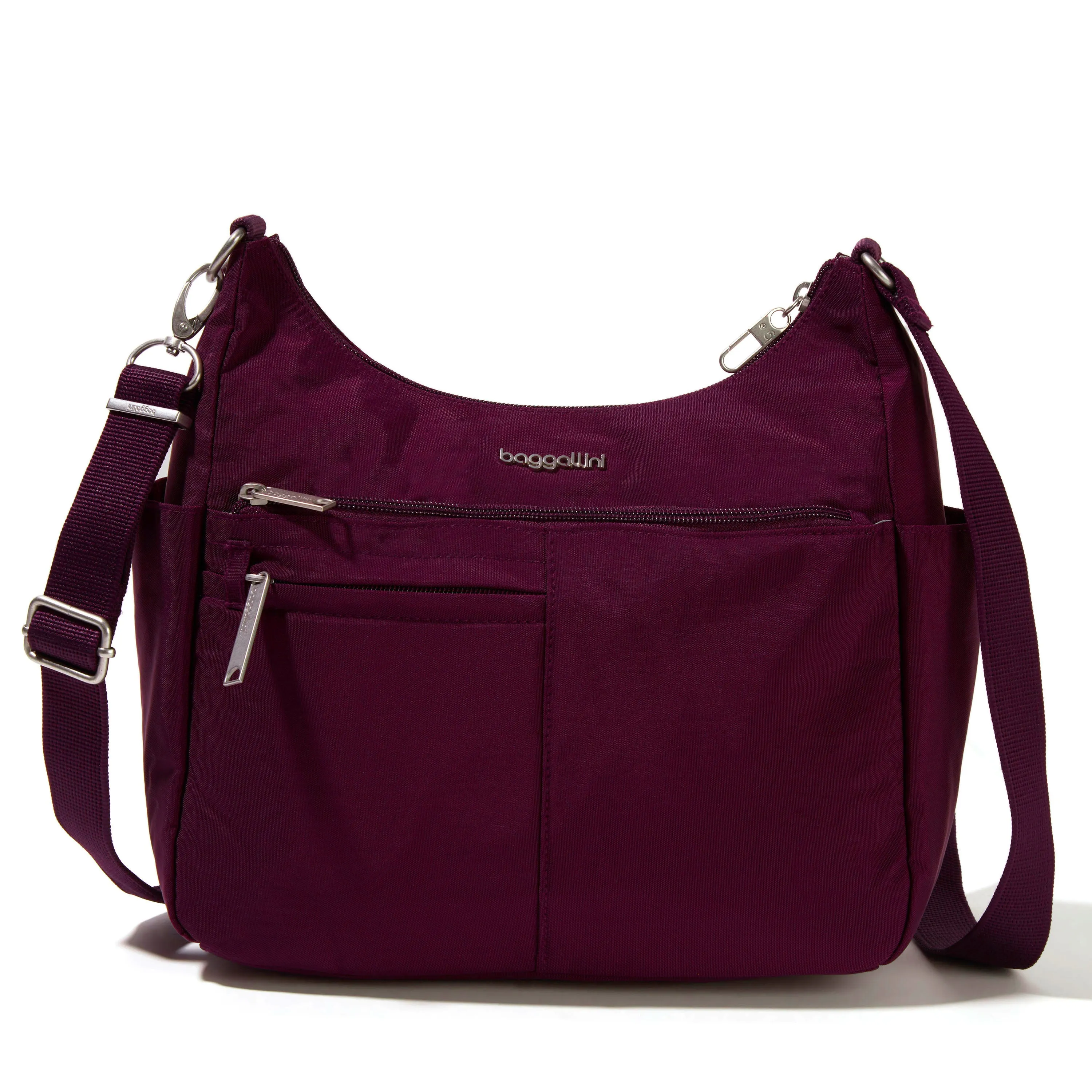 baggallini Women's Securtex Anti-Theft Free Time Crossbody Bag