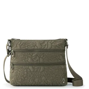 Basic Crossbody - EcoTwill - Olive Spirit Desert Quilted