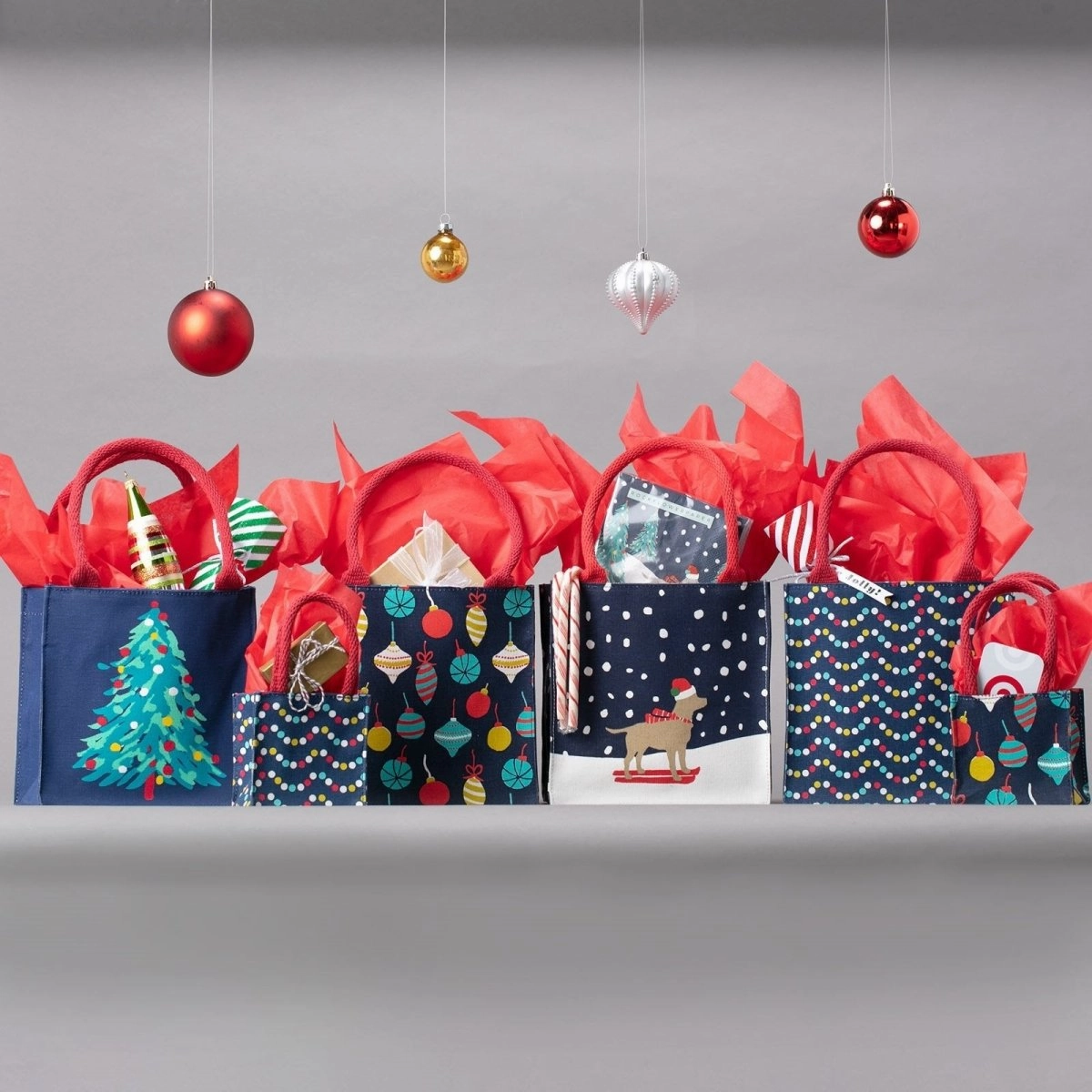 Bauble Ornaments Itsy Bitsy Gift Bag