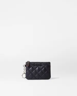 Black Flat Metro Key Pouch