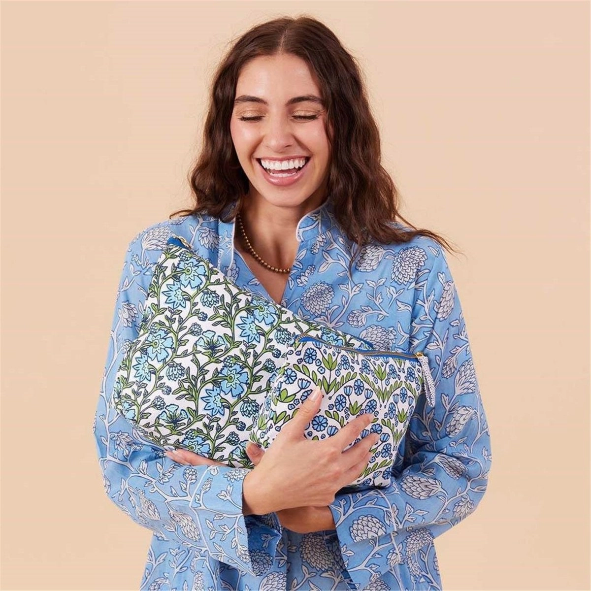 Blaire Blue Pouch Medium