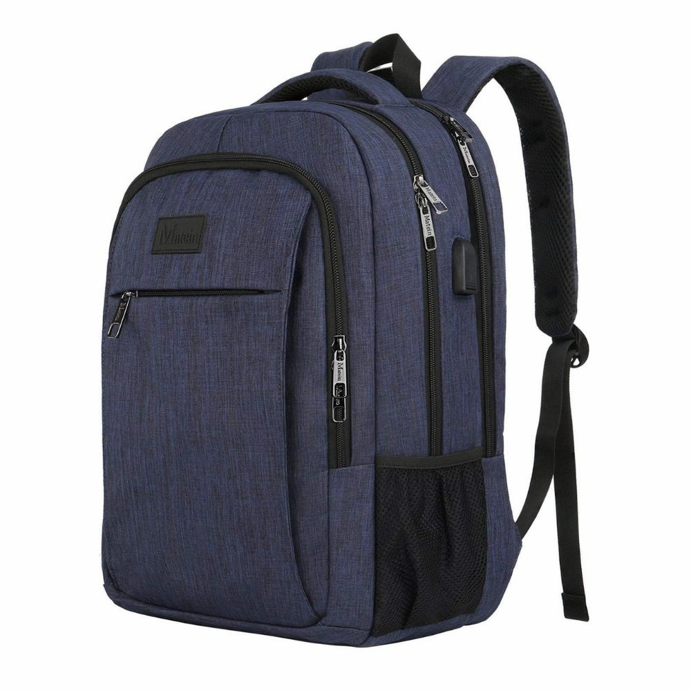 Blue Mlassic Travel Laptop Backpack