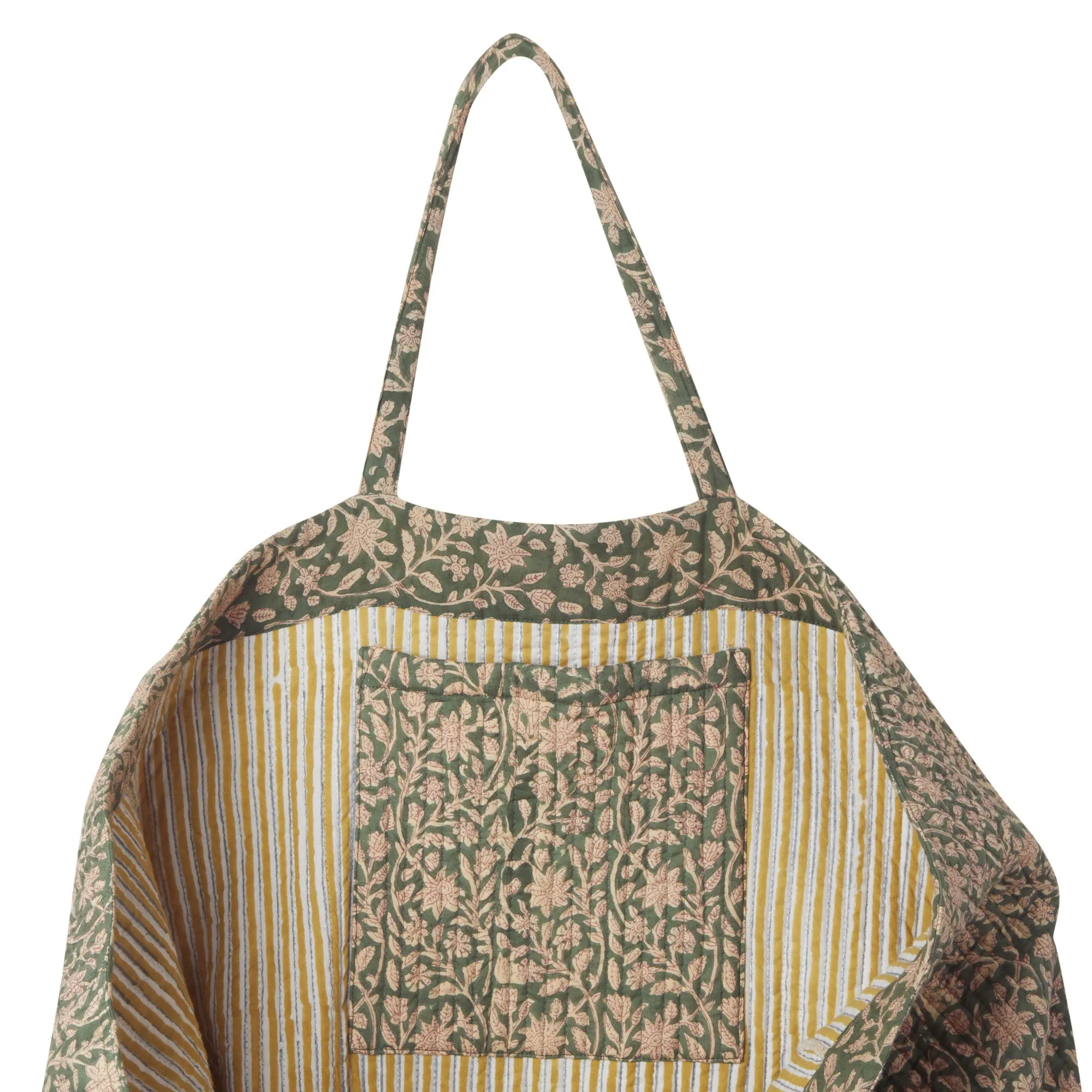 Bonheur du Jour Paris Shopper Bag Kaki Tu