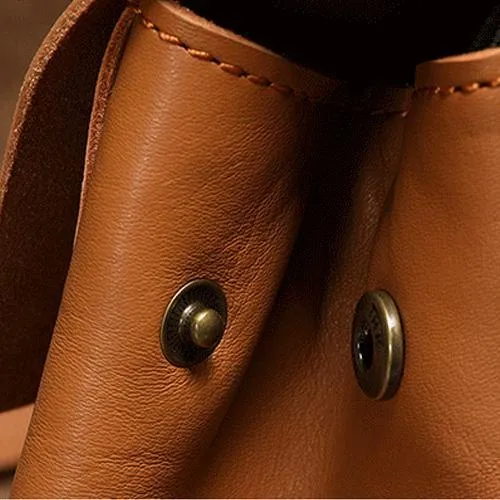 Brown Leather Womens Vintage Handbag Purse Shoulder Black Women's Work Handbag for Ladies