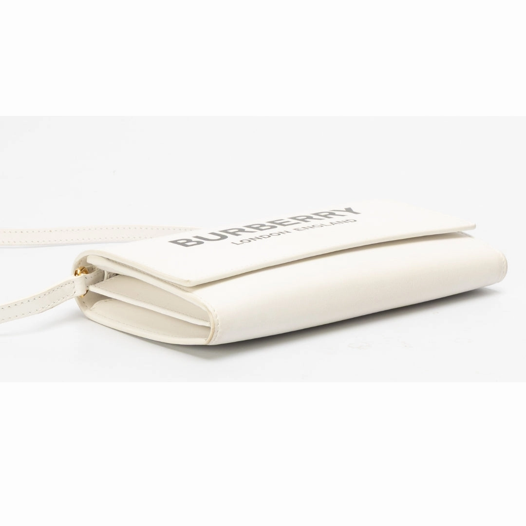Burberry Leather Wallet on Strap