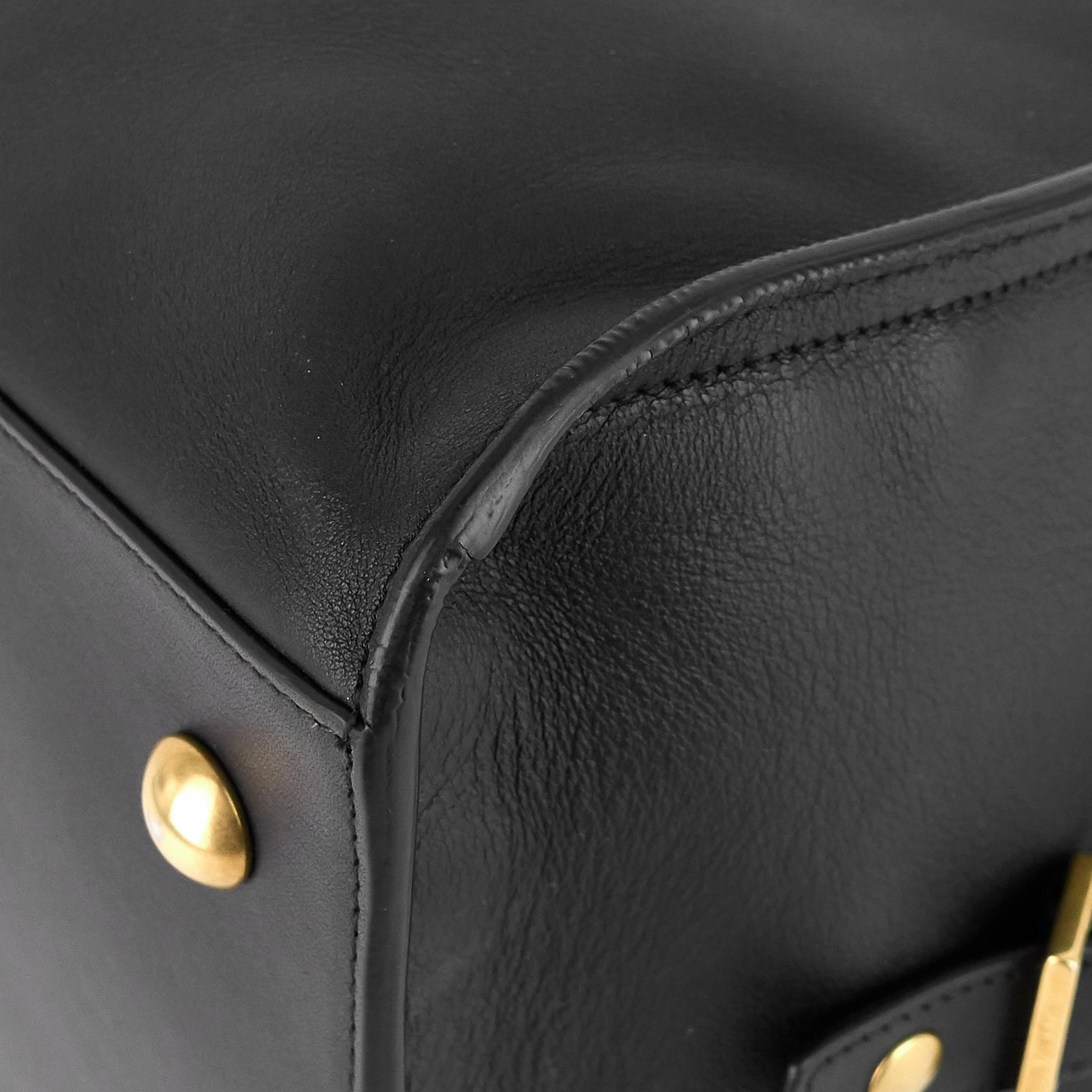 Cabas Classique Y Leather Handbag