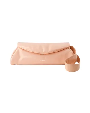 Cannolo Grande Padded Hobo Bag - Jil Sander - Leather - Peach Pearl