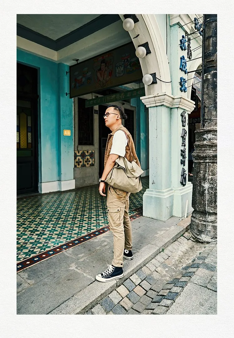 Canvas Mens 14 inches Side Bags Canvas Satchel Messenger Bags Canvas Travel Courier Bag for Men