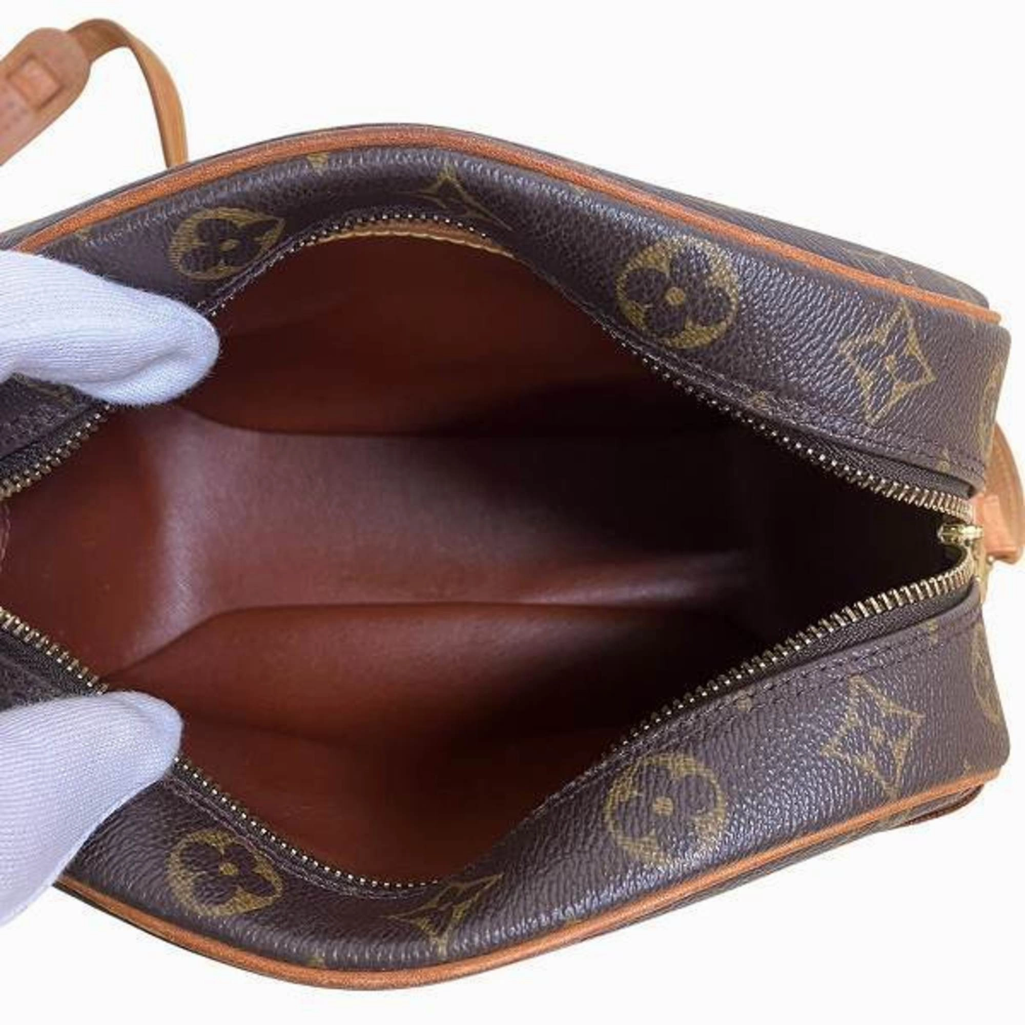 Canvas Crossbody Bag with Metal Fittings