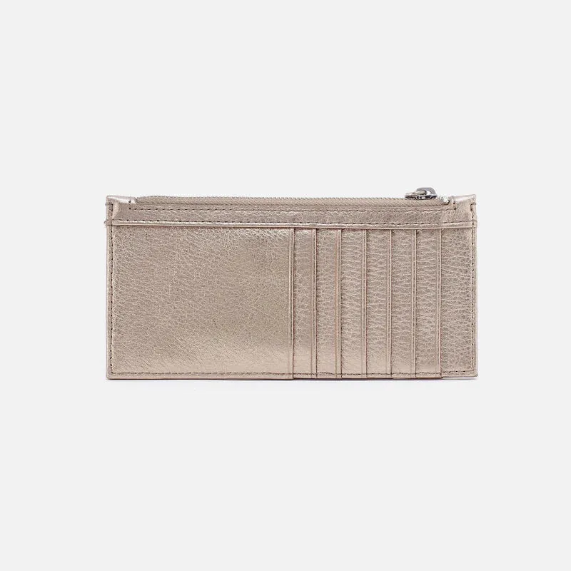 Carte Card Case Metallic Leather Cameo Quartz