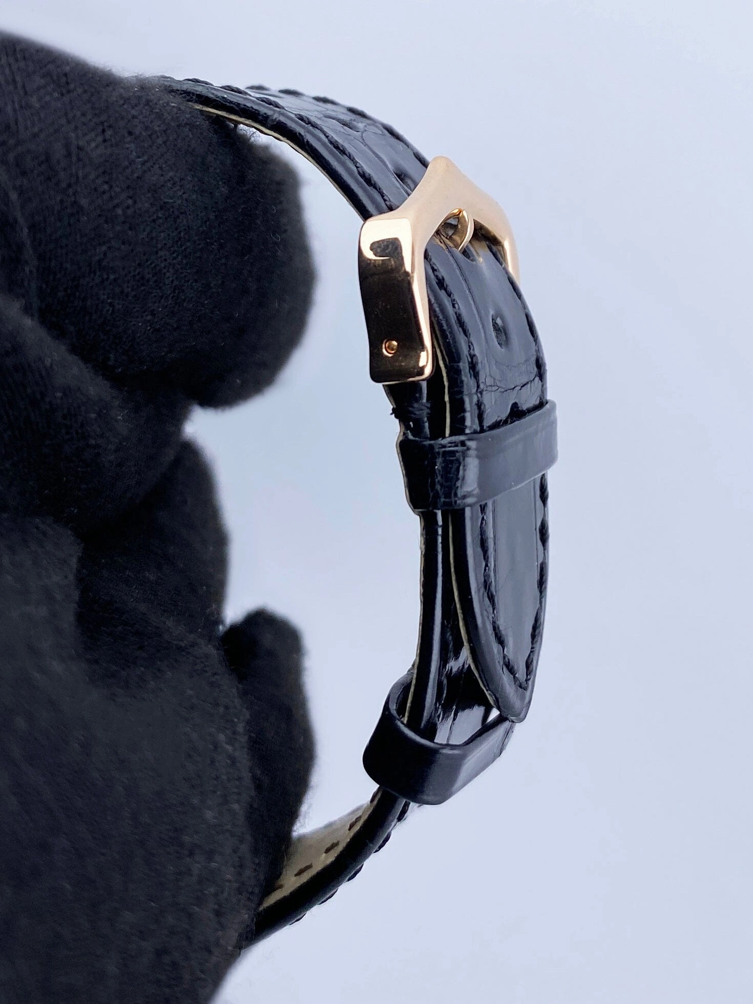 Cartier Tank Louis Large WGTA0011 18K Rose Gold Mens Watch