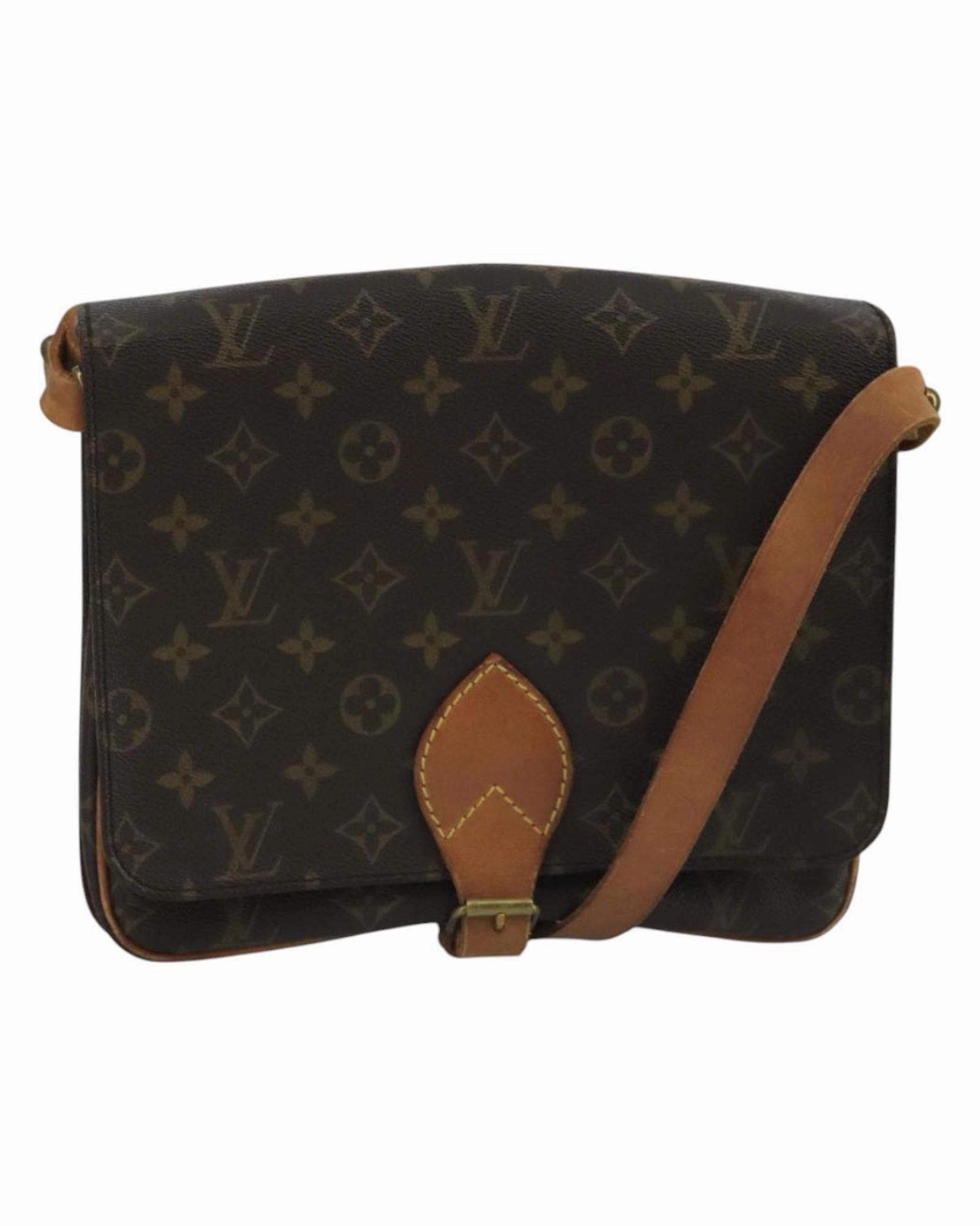 Cartouchiere Canvas Shoulder Bag