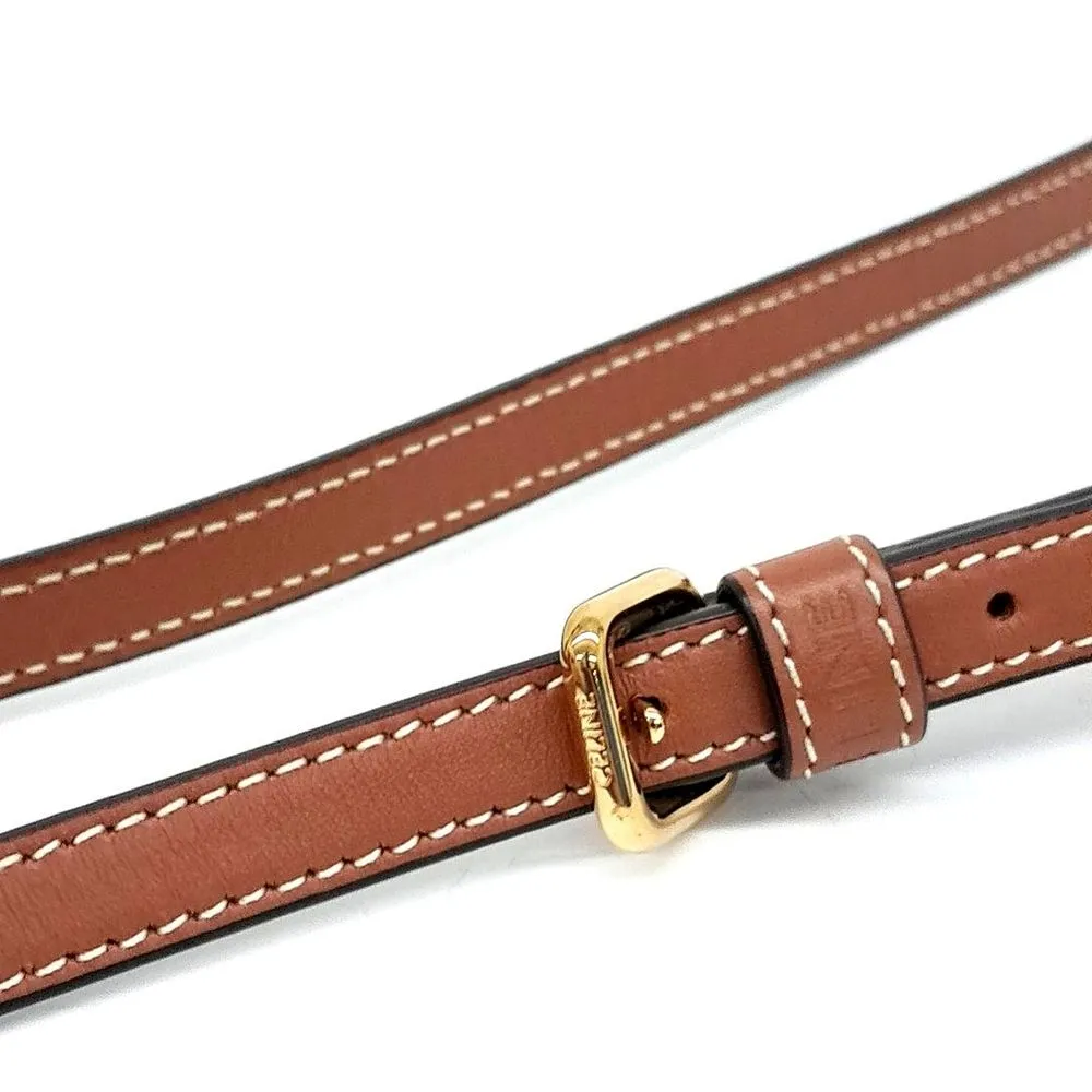 Celine Triumph Cuir Mini Besace