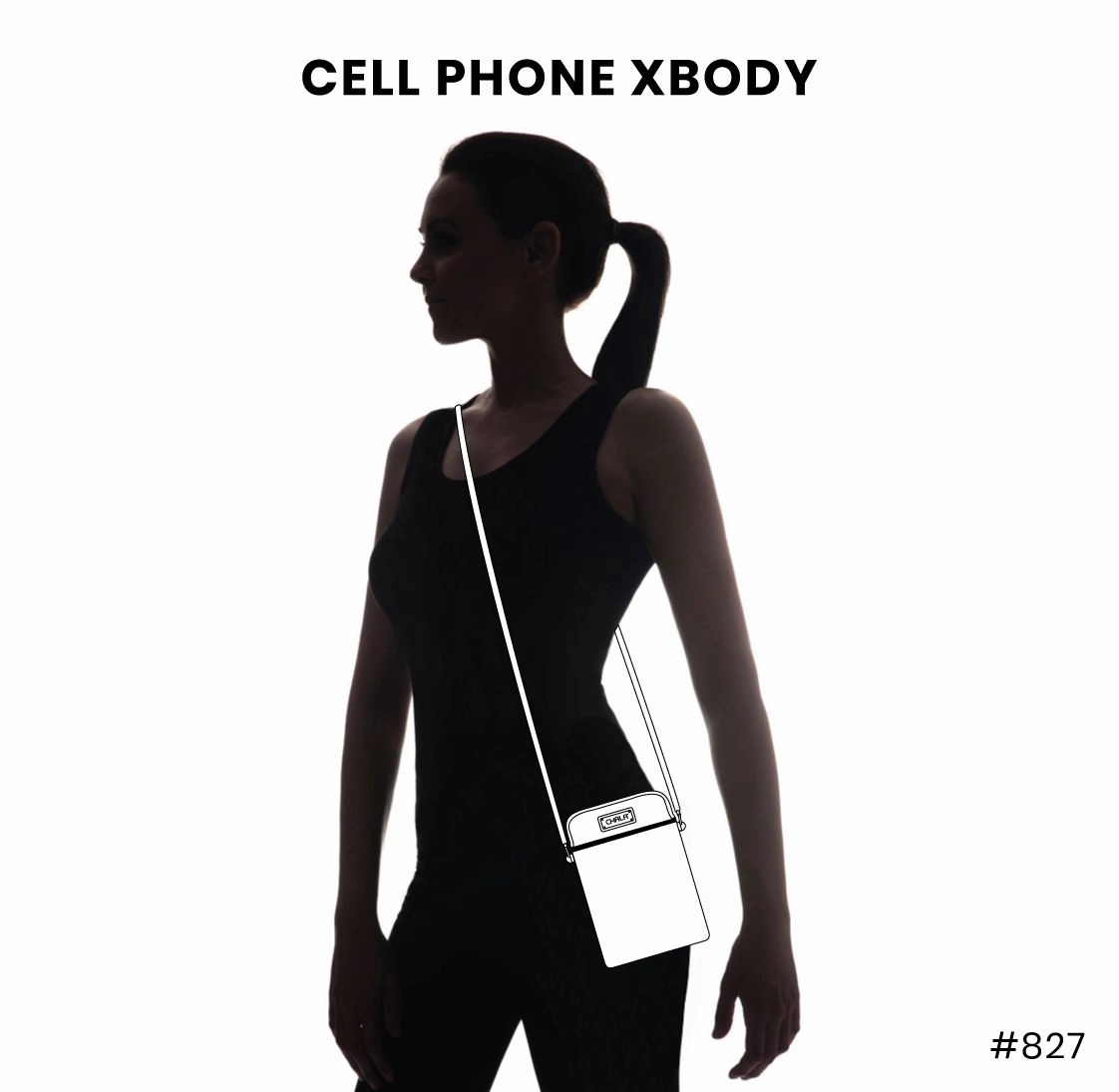 Cellphone Xbody - Pink Hydrangea