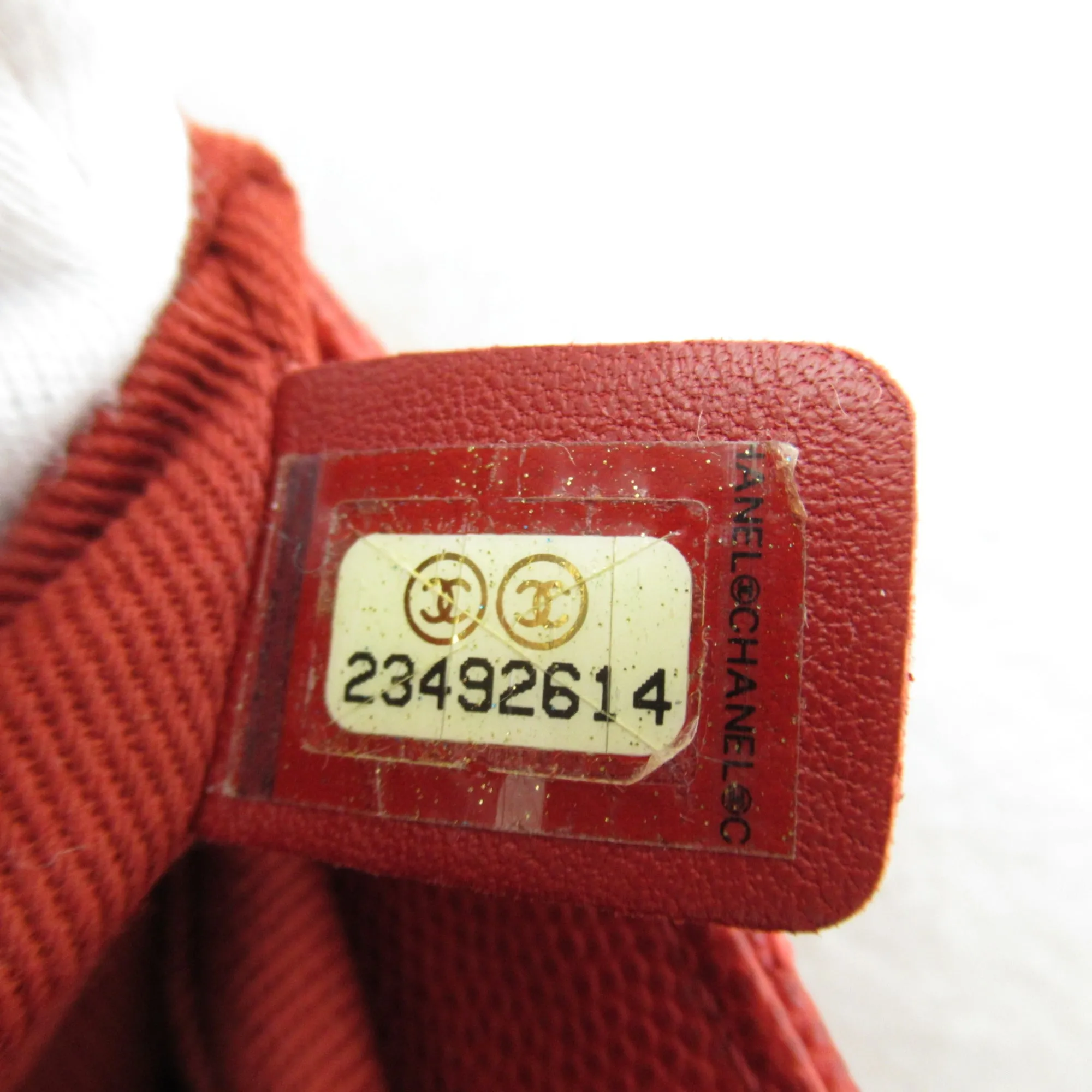 CHANEL 2wayShoulder Bag Red Calfskin [cowhide] A92991