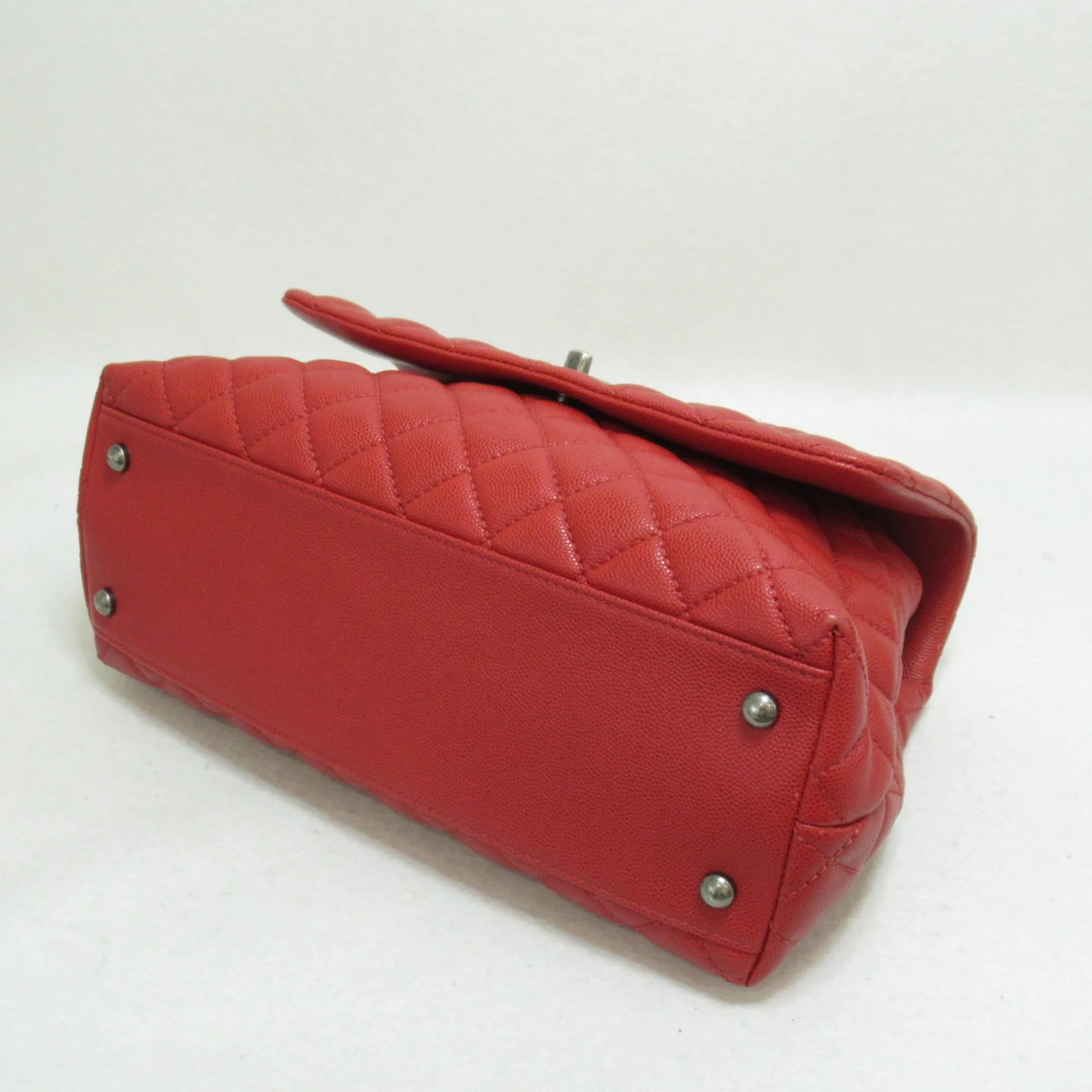 CHANEL 2wayShoulder Bag Red Calfskin [cowhide] A92991