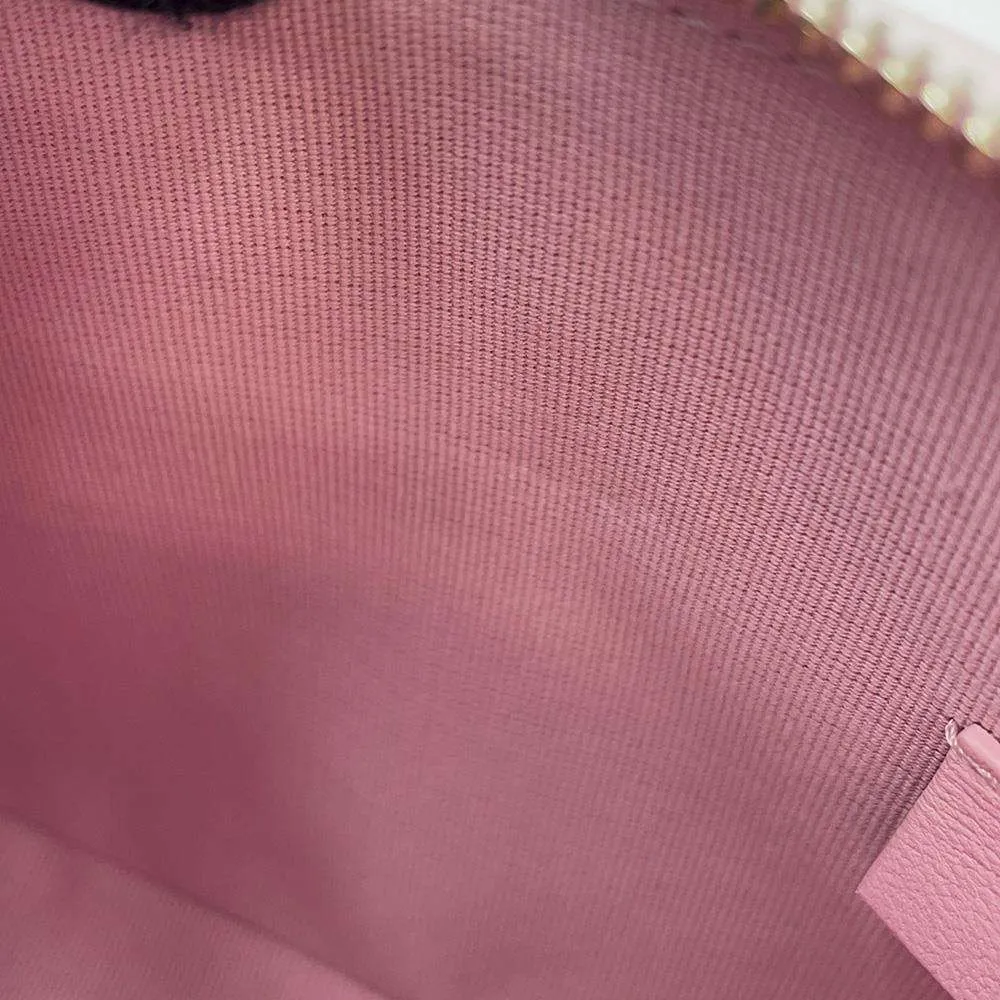 CHANEL Chain Clutch Shoulder Bag Pink AP4000 Lambskin