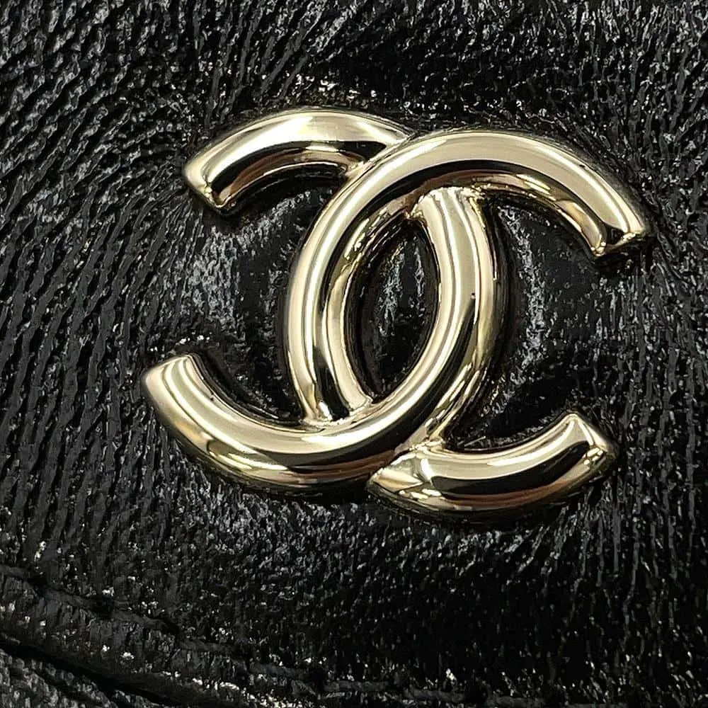 CHANEL CHANEL31 ChainShoulder Bag Black AP3656 Shiny Calf Leather Size Mini