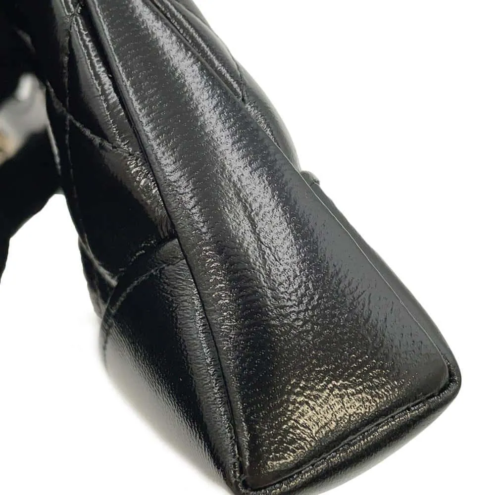 CHANEL CHANEL31 ChainShoulder Bag Black AP3656 Shiny Calf Leather Size Mini