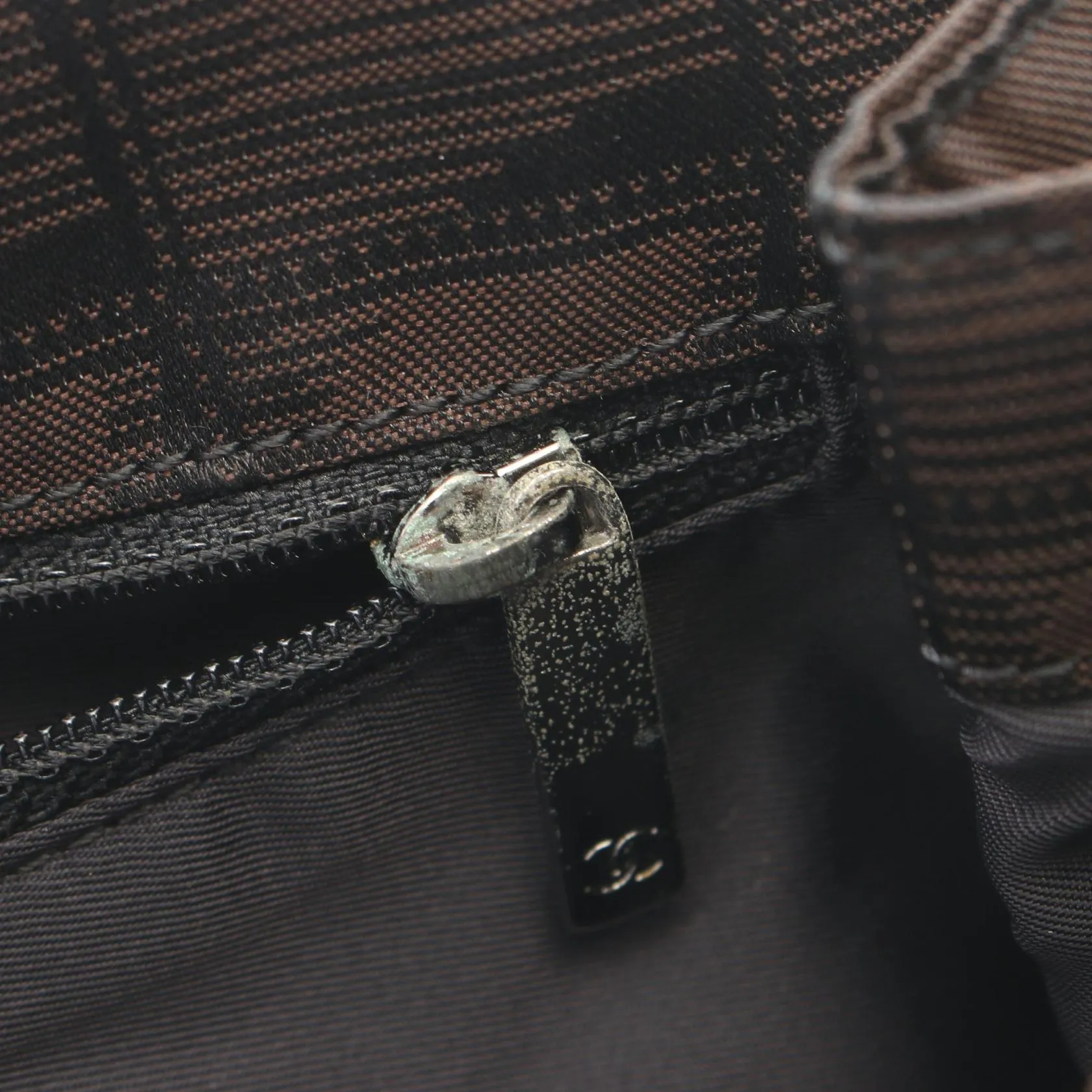 Chanel Nylon Canvas Shoulder Bag