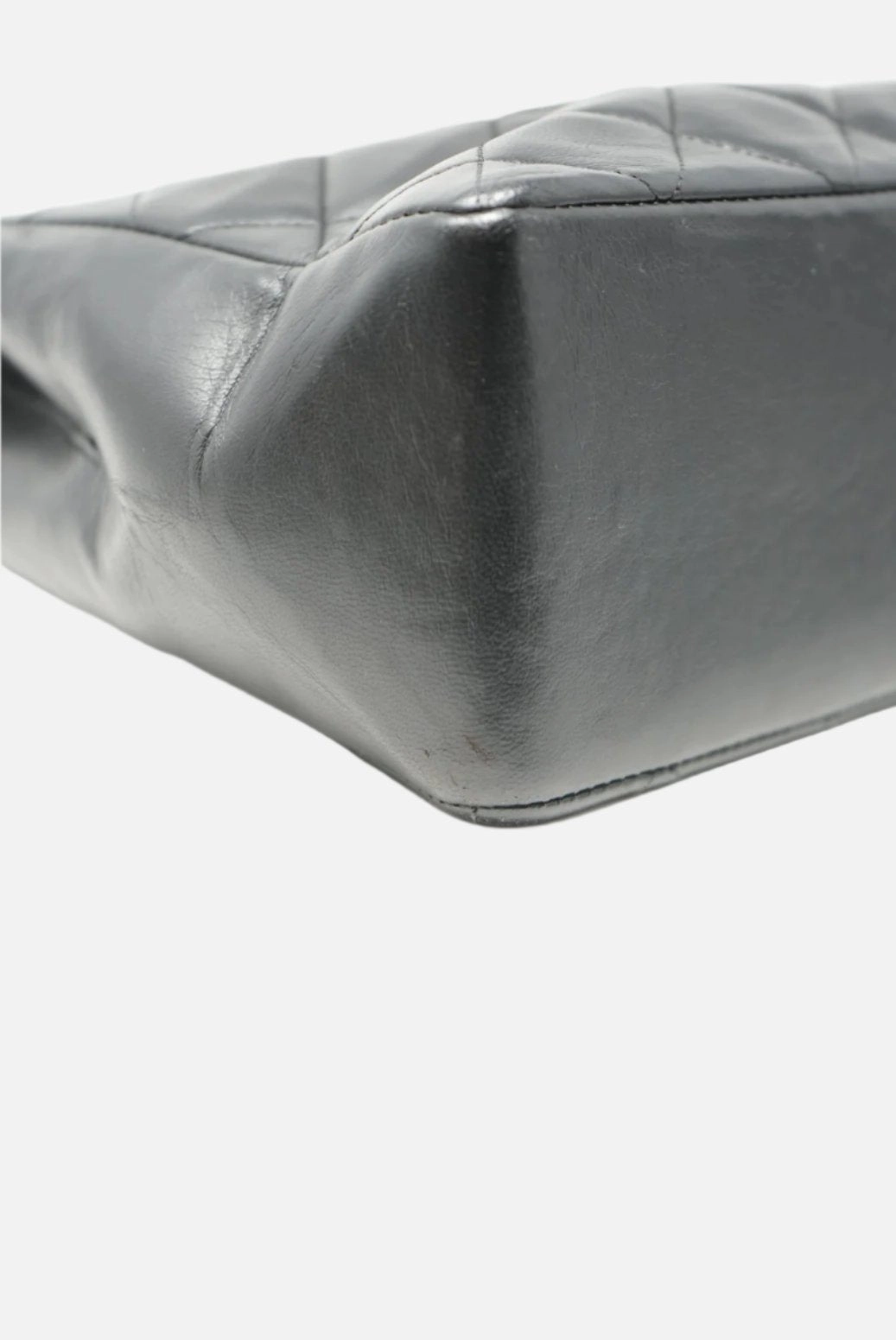 CHANEL Paris Edition Shoulder Bag Black Lambskin 1994-1996