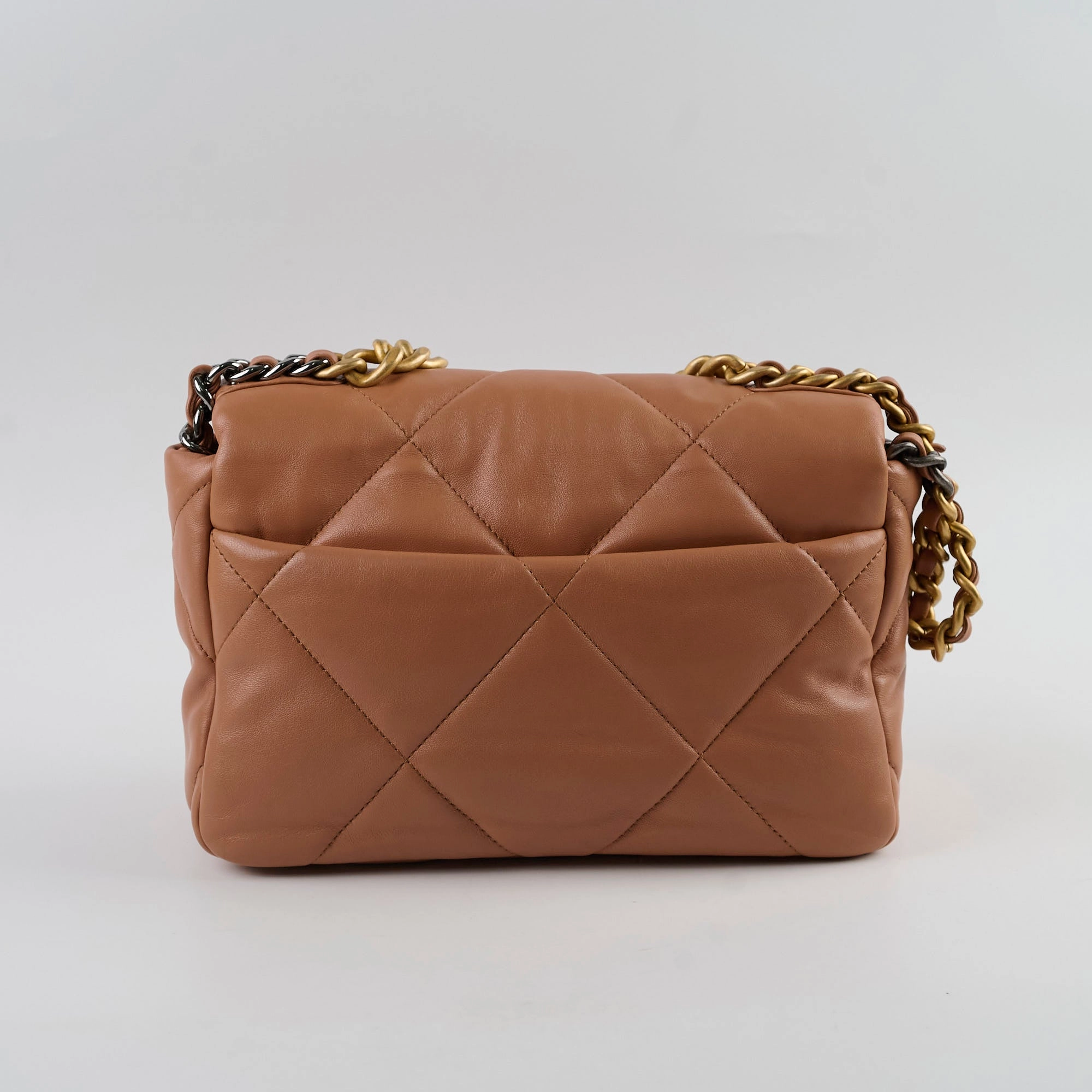 Chanel Small 19 Caramel Microchipped