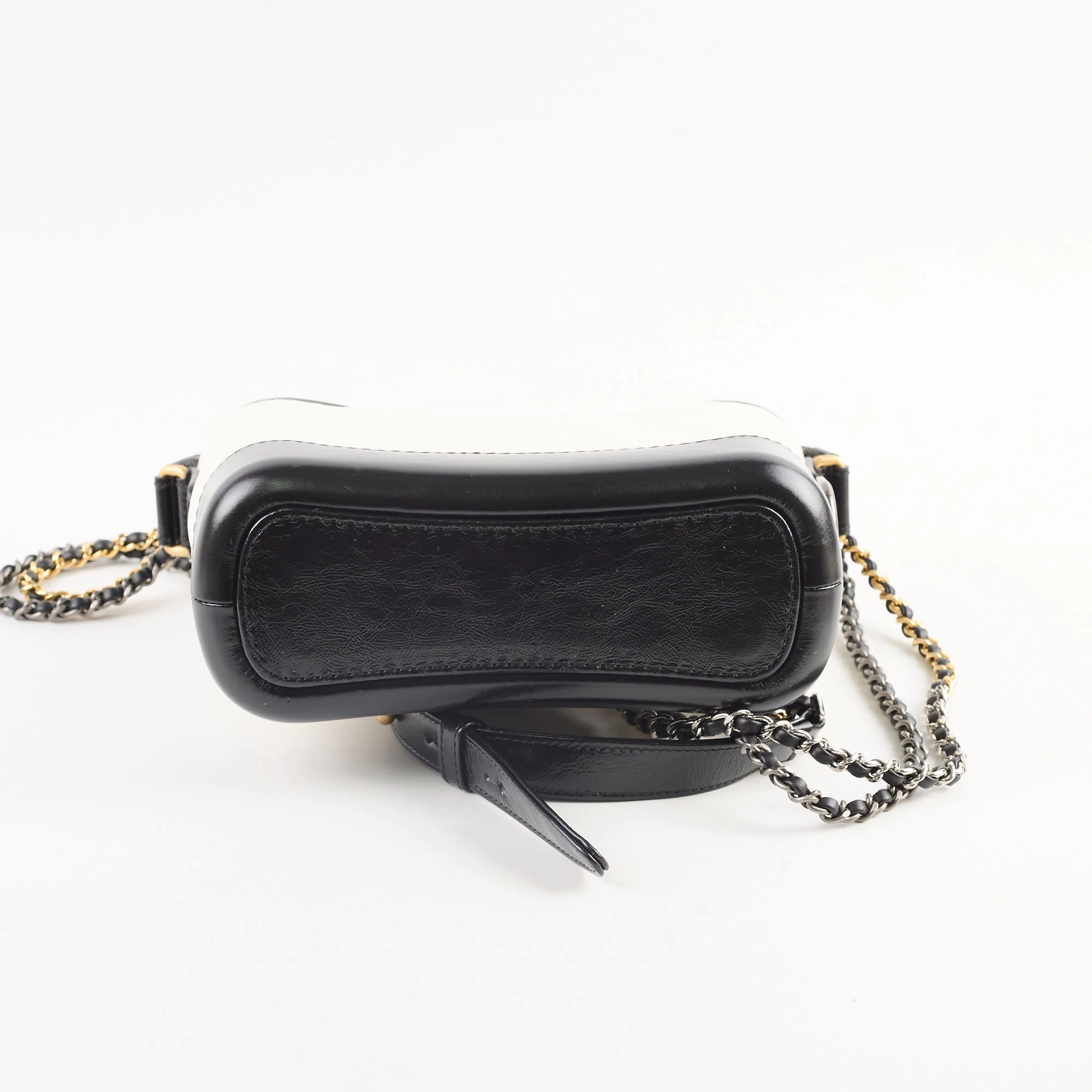Chanel Small Gabrielle Bag Black and White