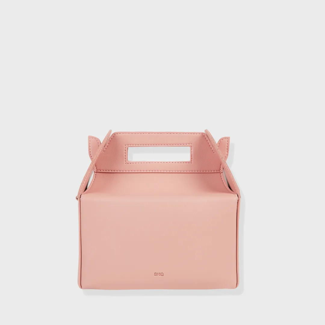 CHELSEA VEGAN LEATHER SLING BAG PINK