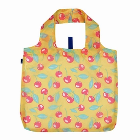 Cherries blu Reusable Shopping Bag-Machine washable
