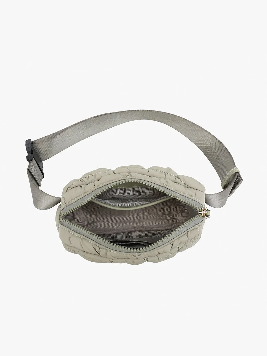 Chrissy Quilted Nylon Belt Bag