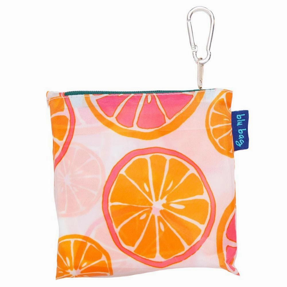 Citrus Red Blu Bag Reusable Shopping Bag - Machine Washable