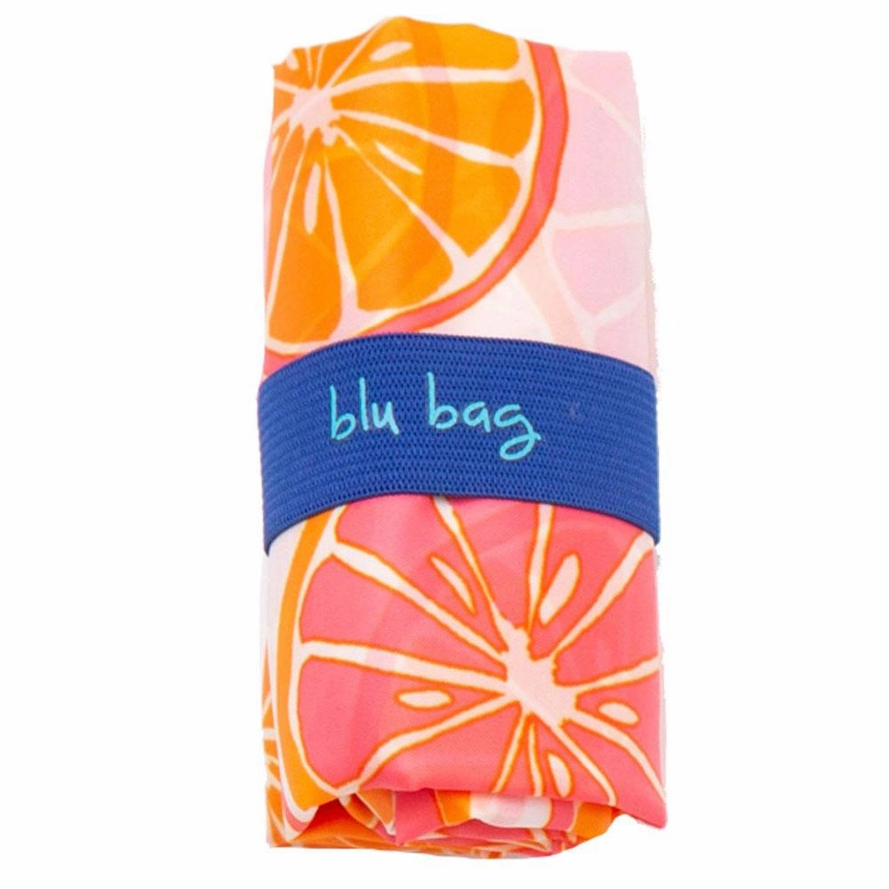Citrus Red Blu Bag Reusable Shopping Bag - Machine Washable