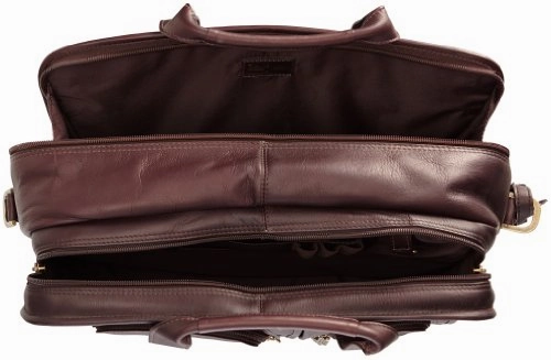 Claire Chase Executive Computer Briefcase, Cafe, One Size