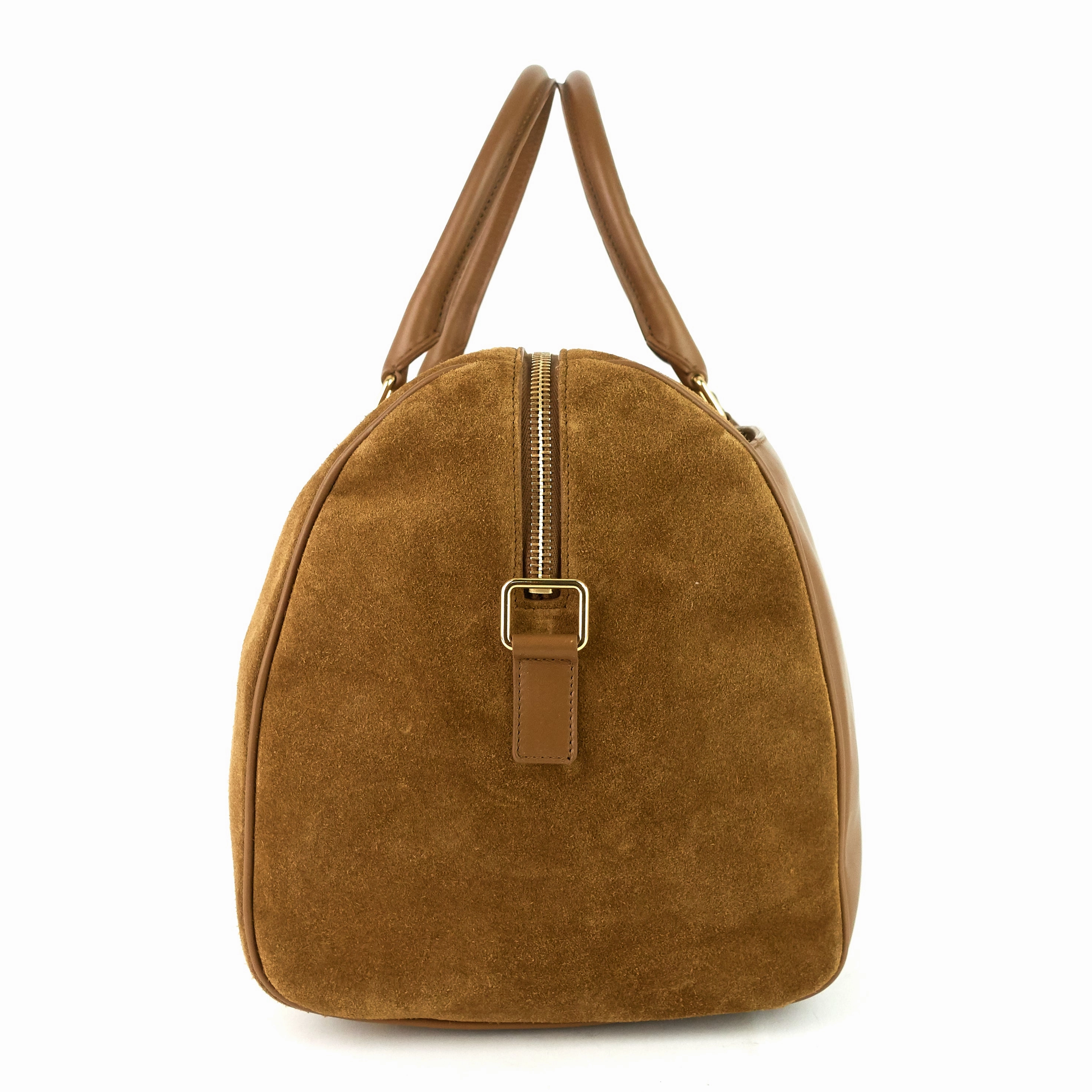 Classic 12 Suede and Leather Duffle Bag