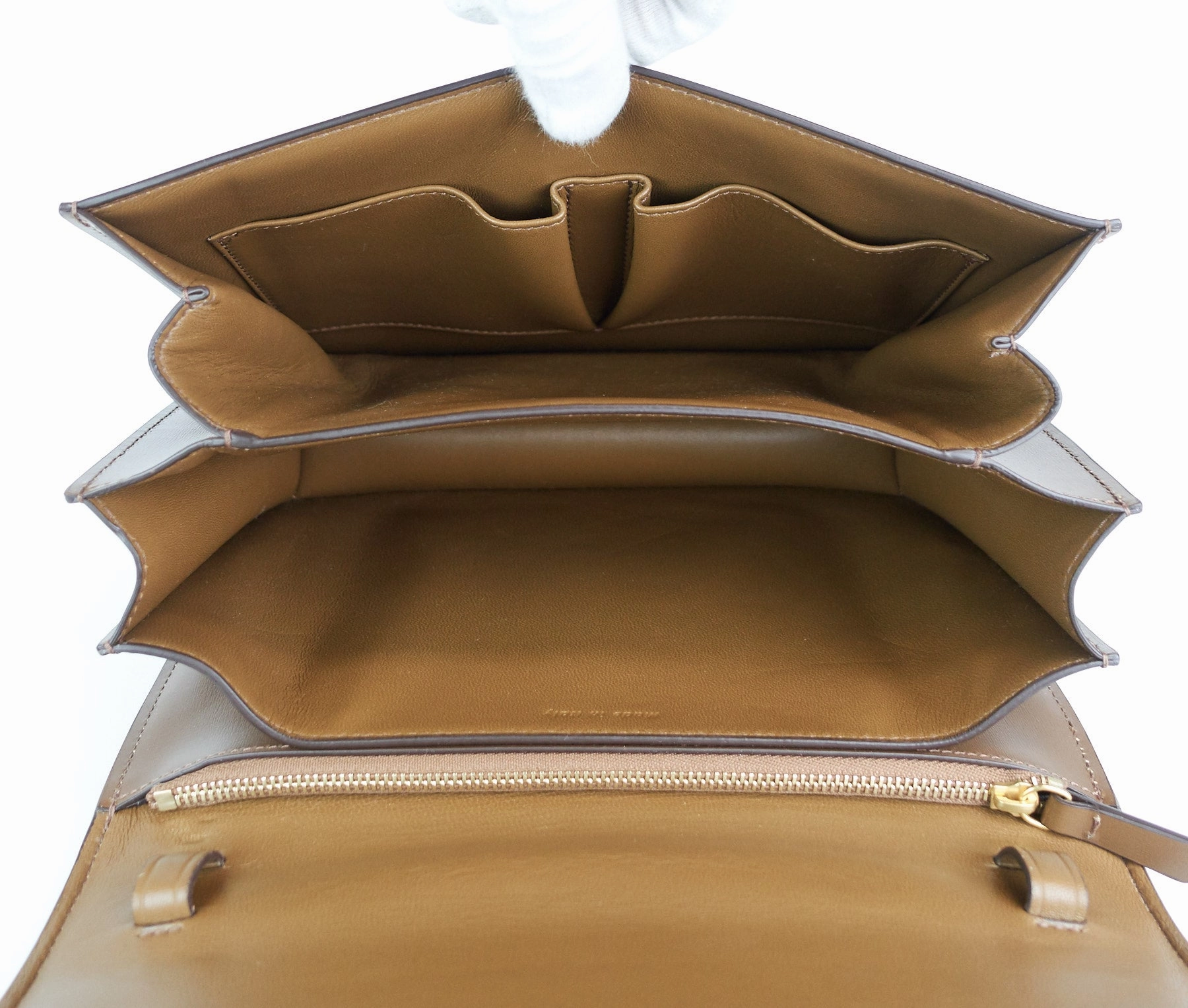 Classic Box Flap Calf Leather Medium Bag