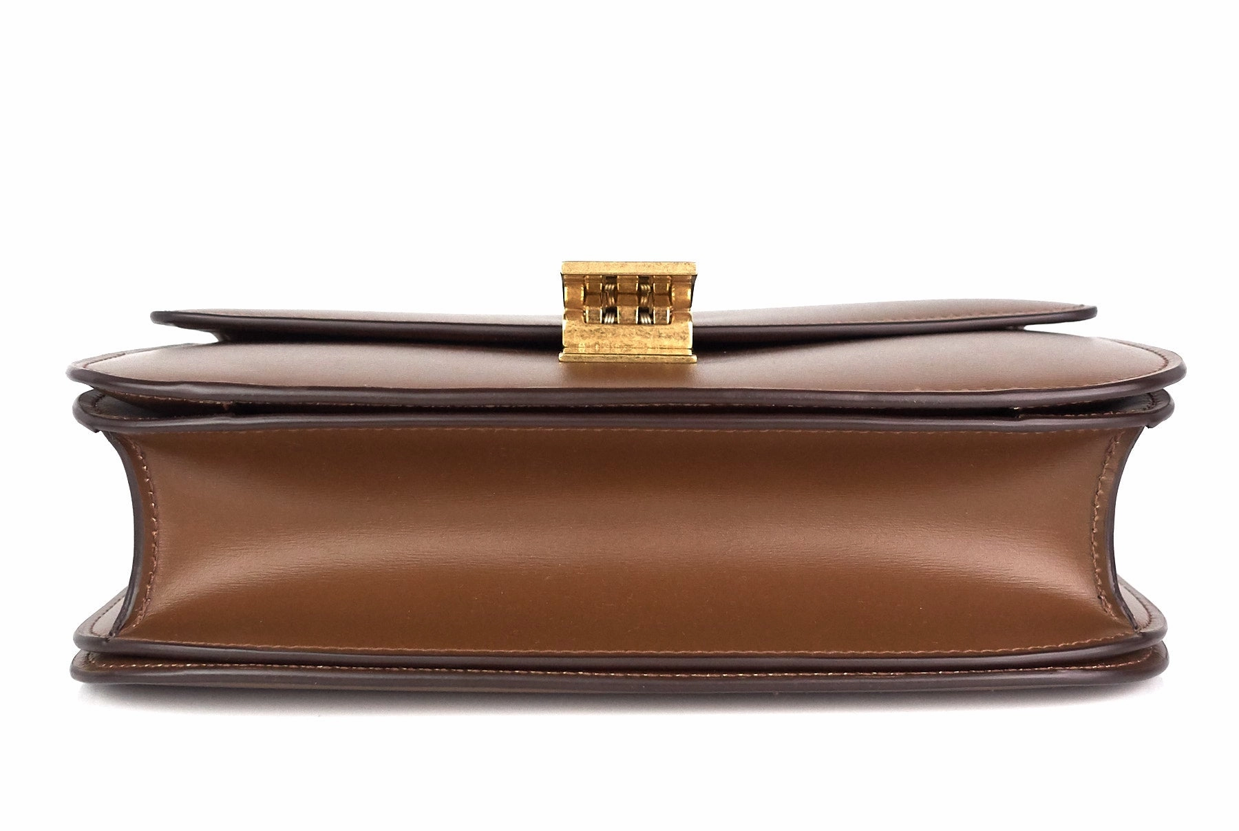 Classic Box Flap Calf Leather Medium Bag
