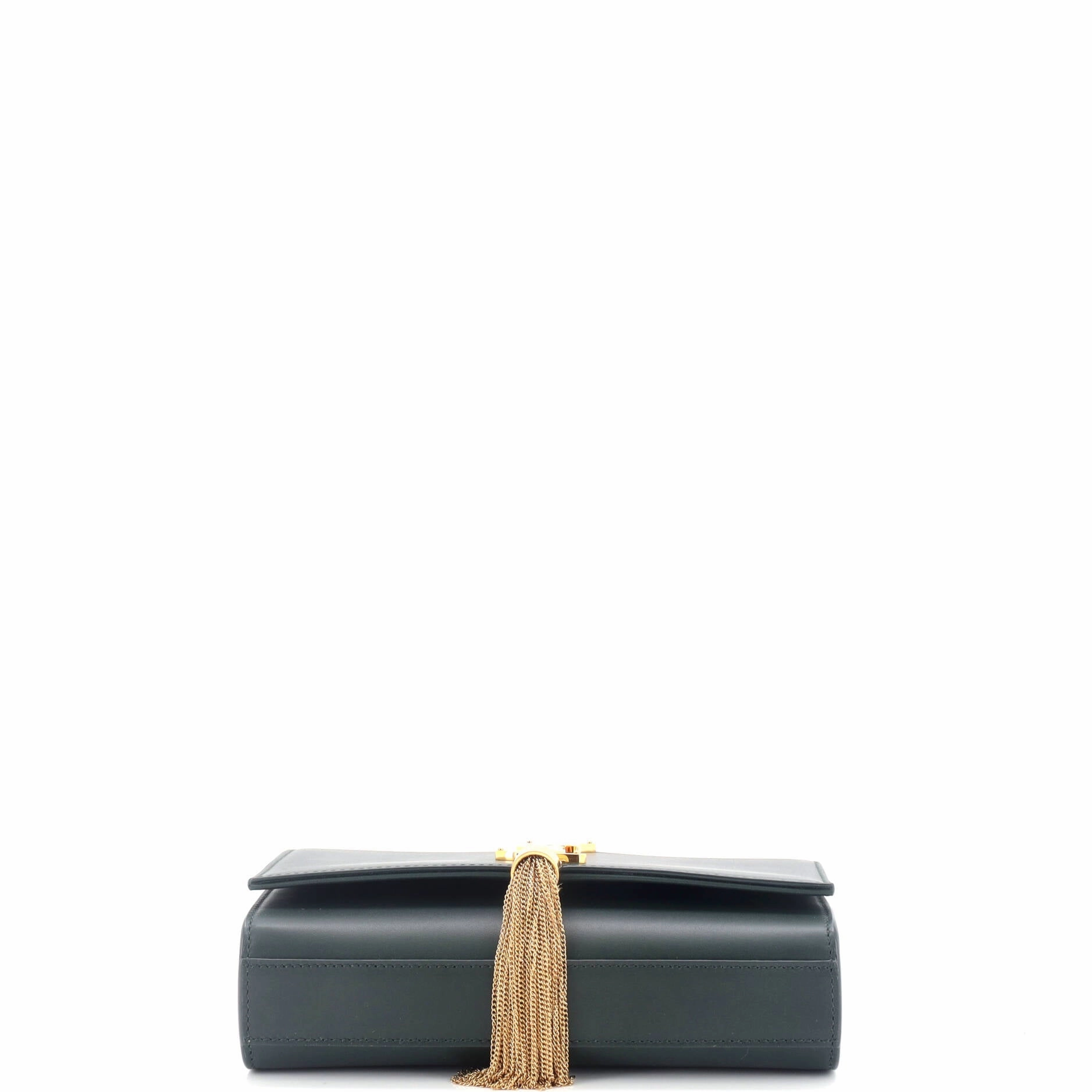 Classic Monogram Tassel Crossbody Bag Leather Small