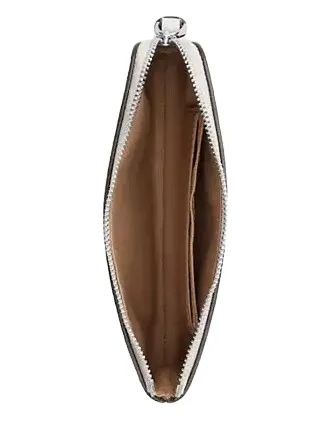 Coach Corner Zip Wristlet With Butterfly Print