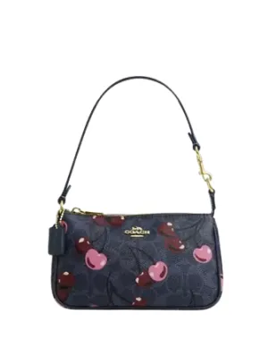 Coach Nolita 19 In Signature Canvas With Cherry Print