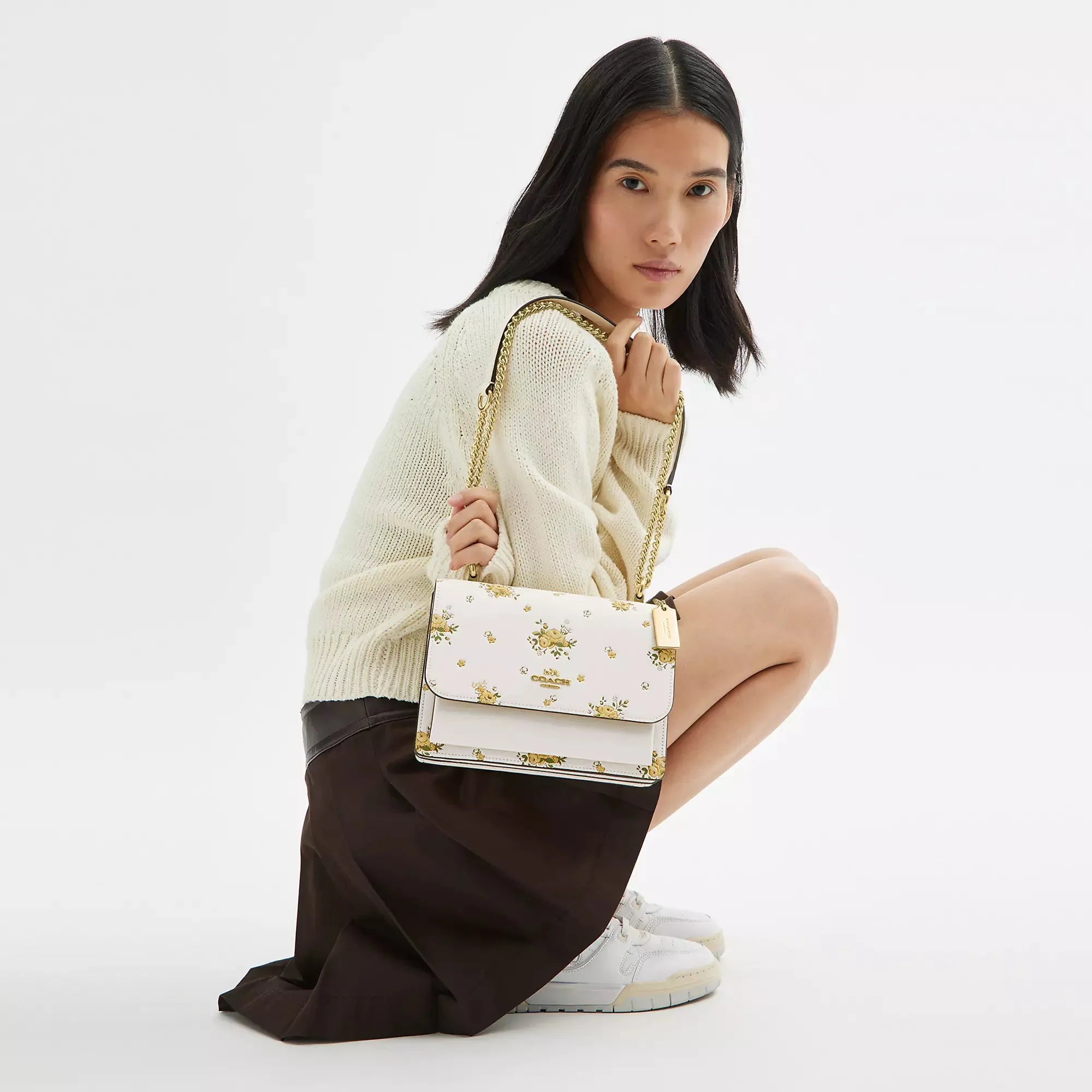 Coach Outlet Klare Crossbody Bag With Spring Blossom Print